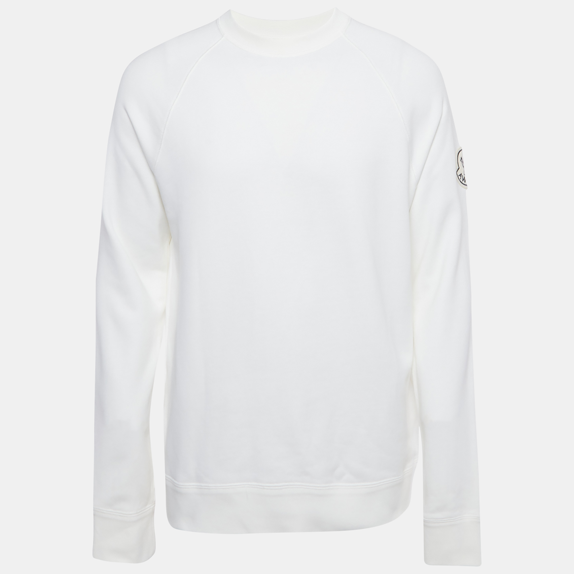 

Moncler Genius 1952 X Awake NY White Printed Cotton Knit Sweatshirt L