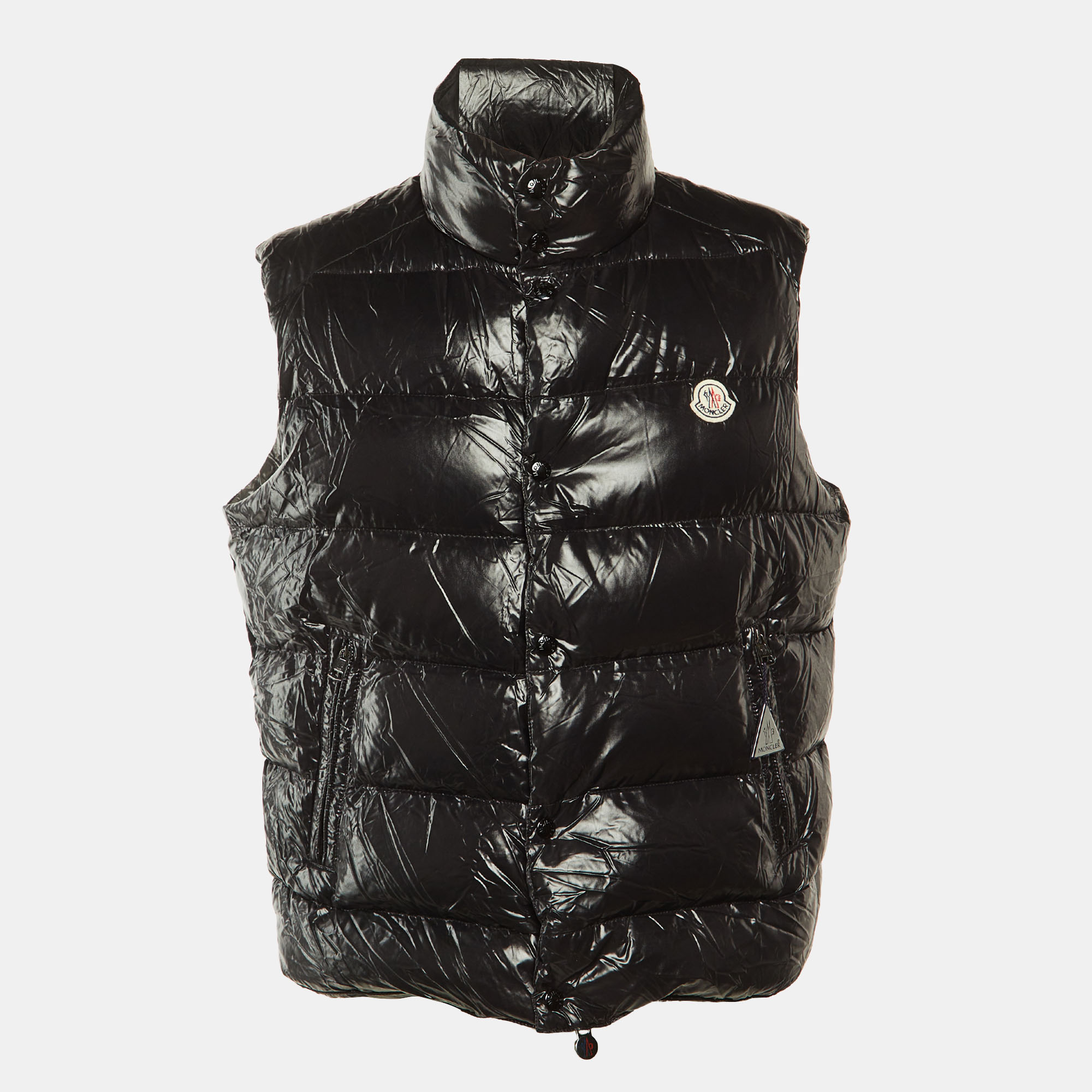 

Moncler Black Nylon Down Tib Gilet L