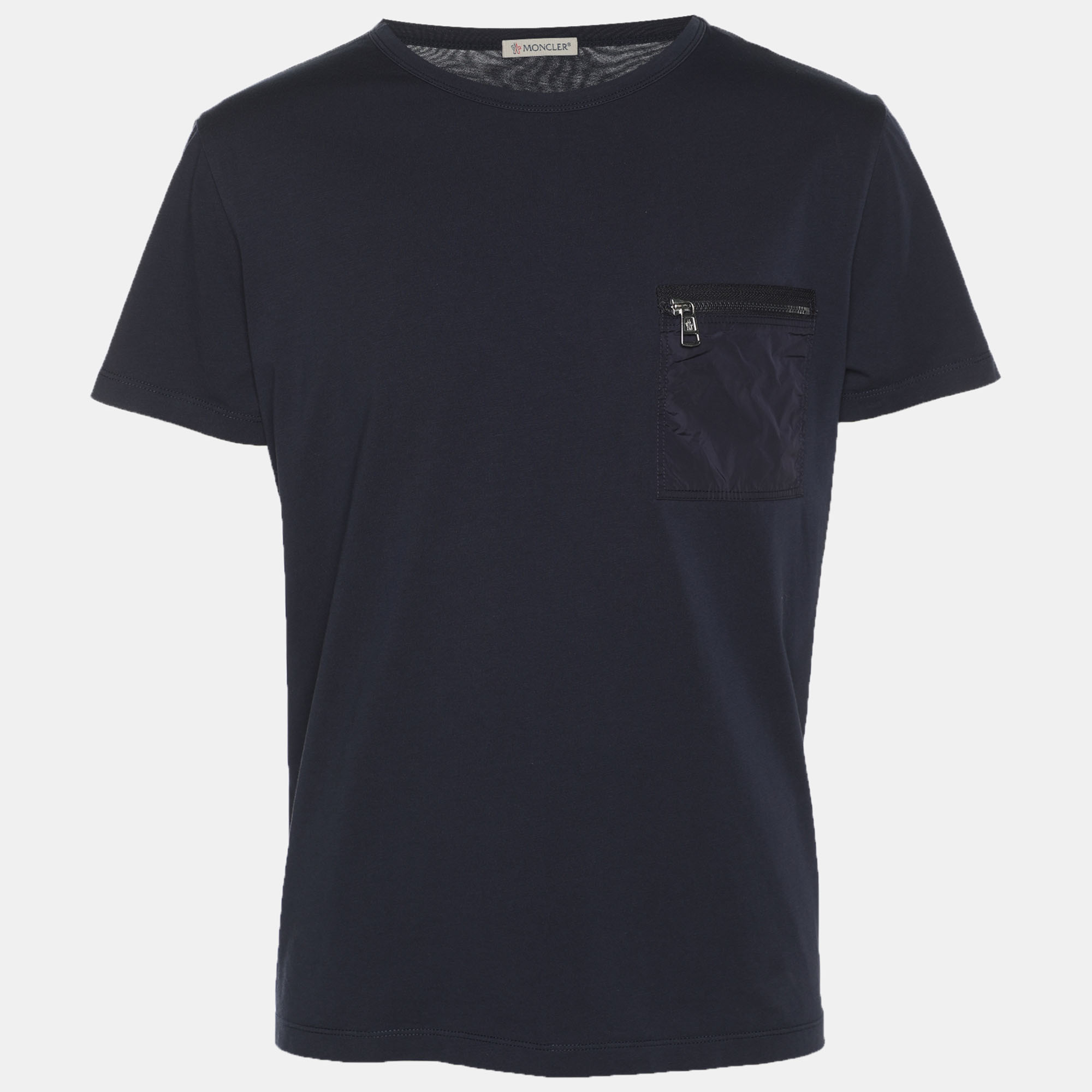 

Moncler Navy Blue Jersey T-Shirt L