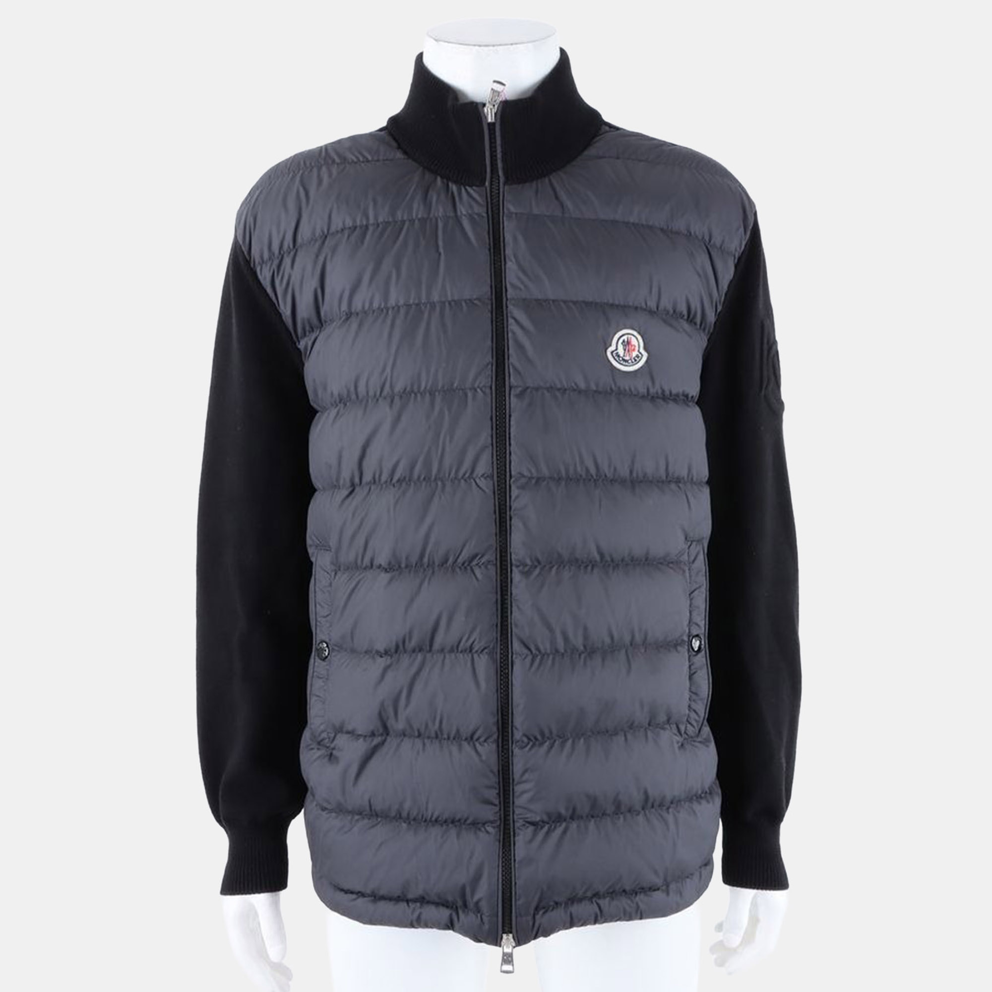 

Moncler knit padded jumper, Multicolor