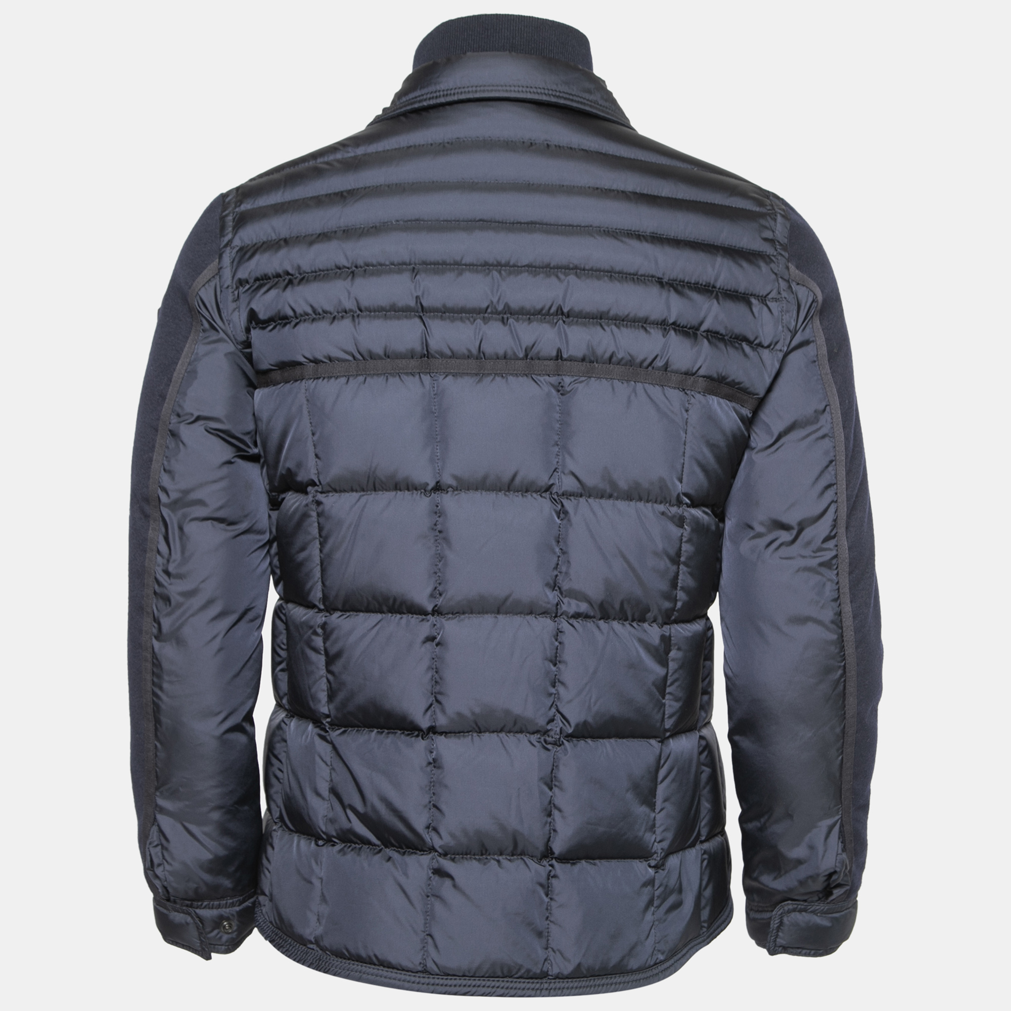 

Moncler Navy Blue Synthetic Down Puffer Jacket