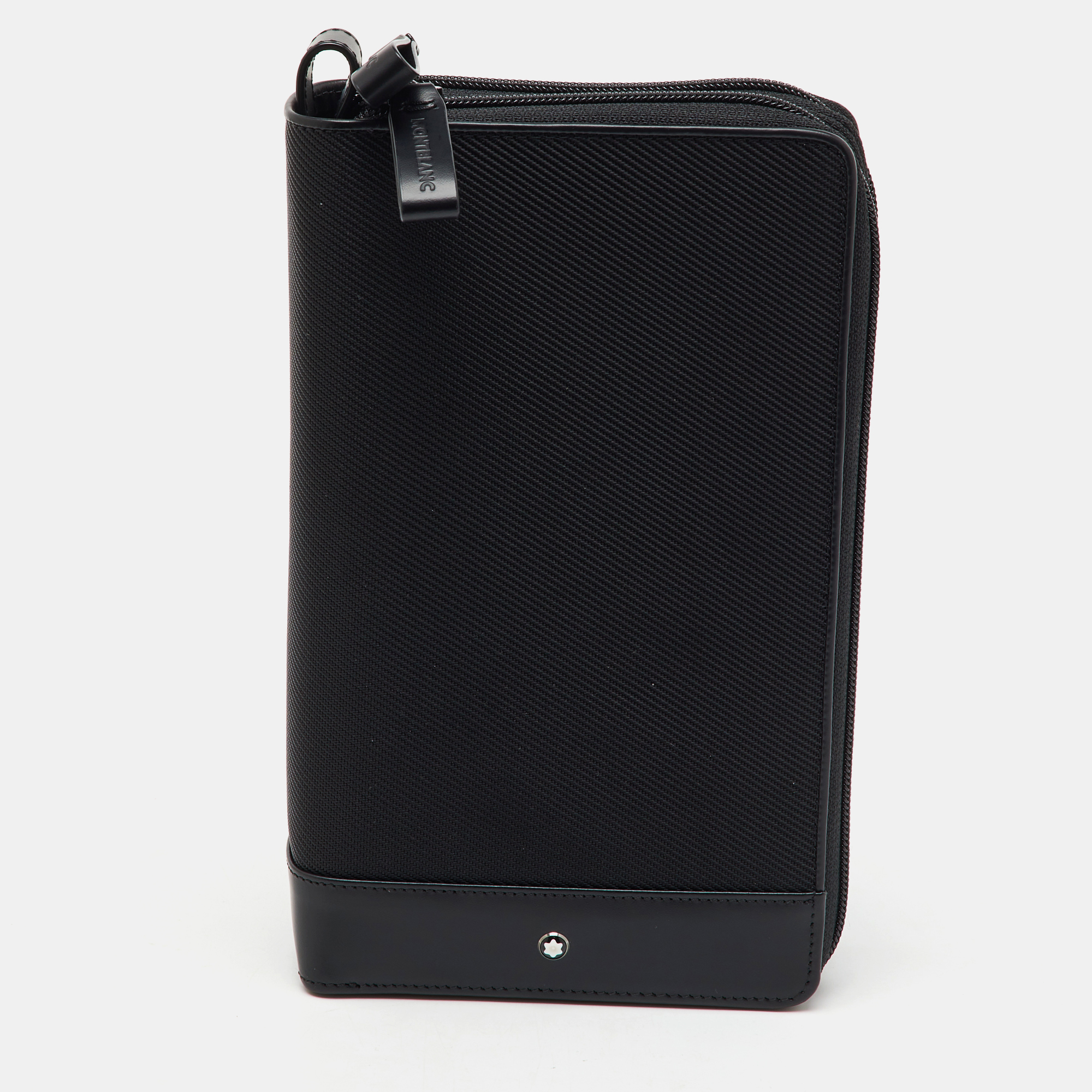 

Montblanc Black Nylon and Leather Night Flight Travel Organizer