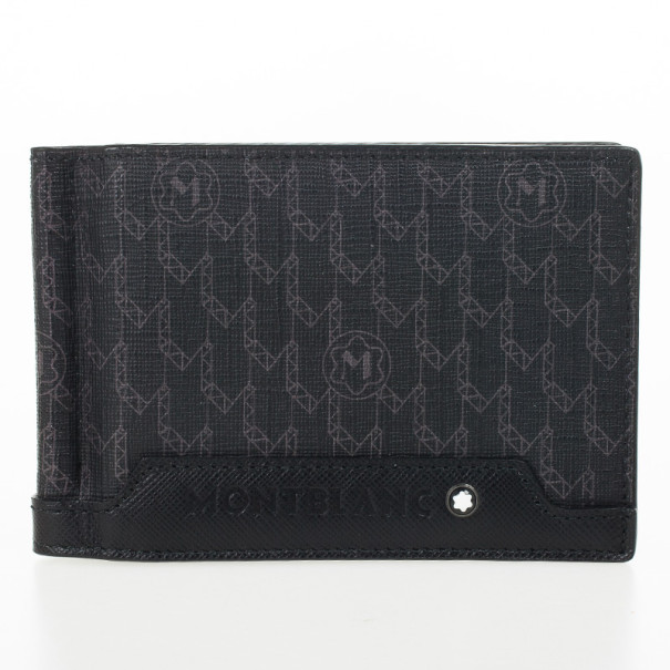 مملوكة مسبقًا Mont Blanc Black Signature Business Card Holder