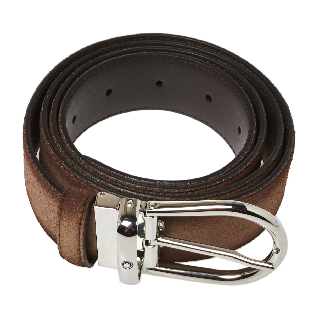 Montblanc Casual Line Brown Suede Ombre Belt Mb118441