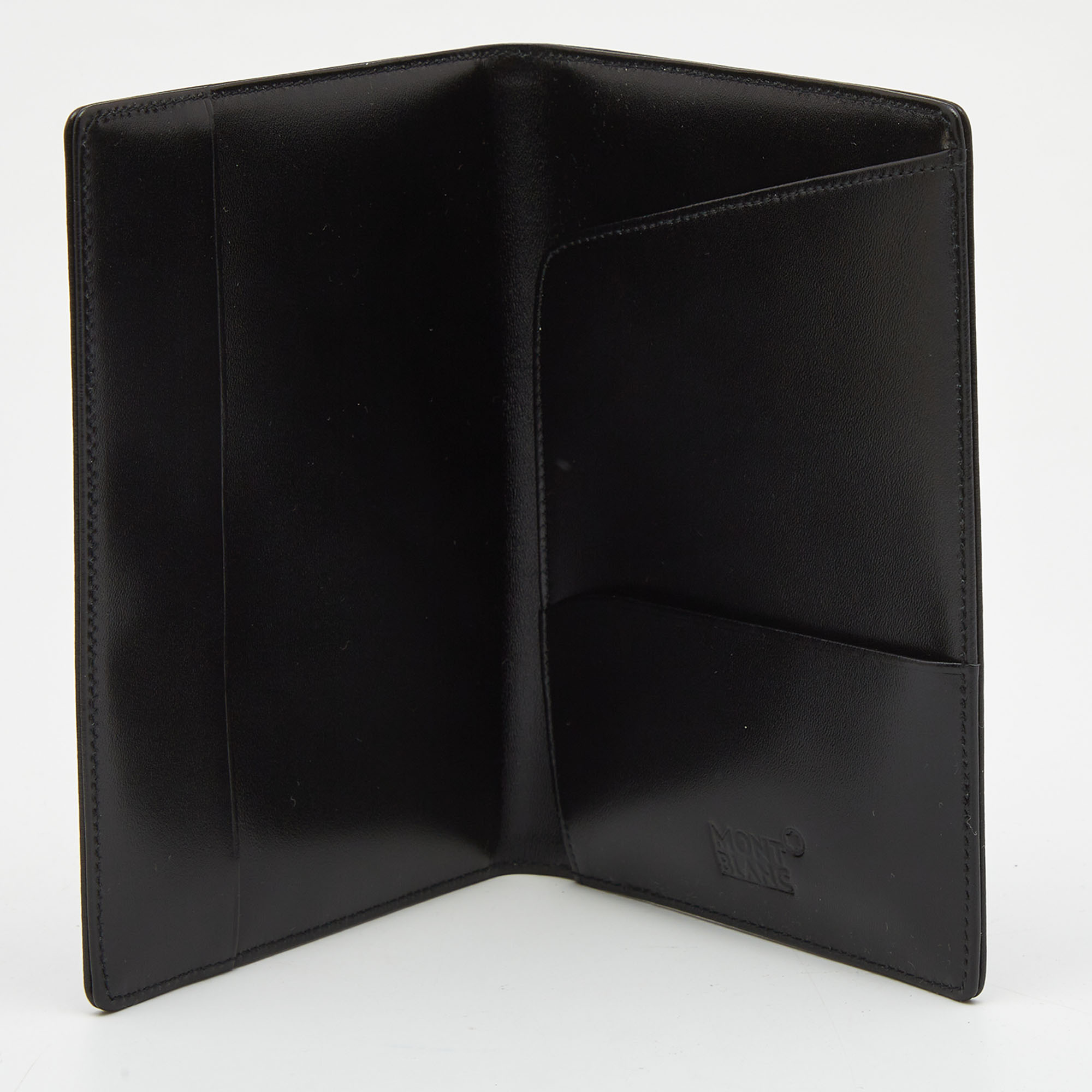 

Montblanc Black Leather Meisterstück Passport Holder