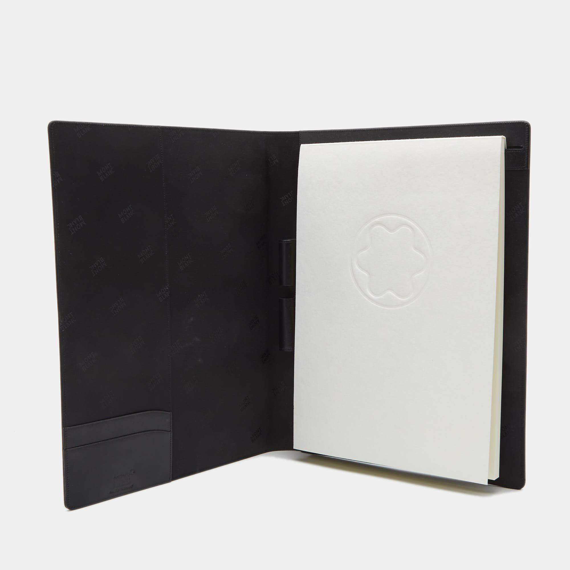 

Montblanc Black Leather Conference Folder