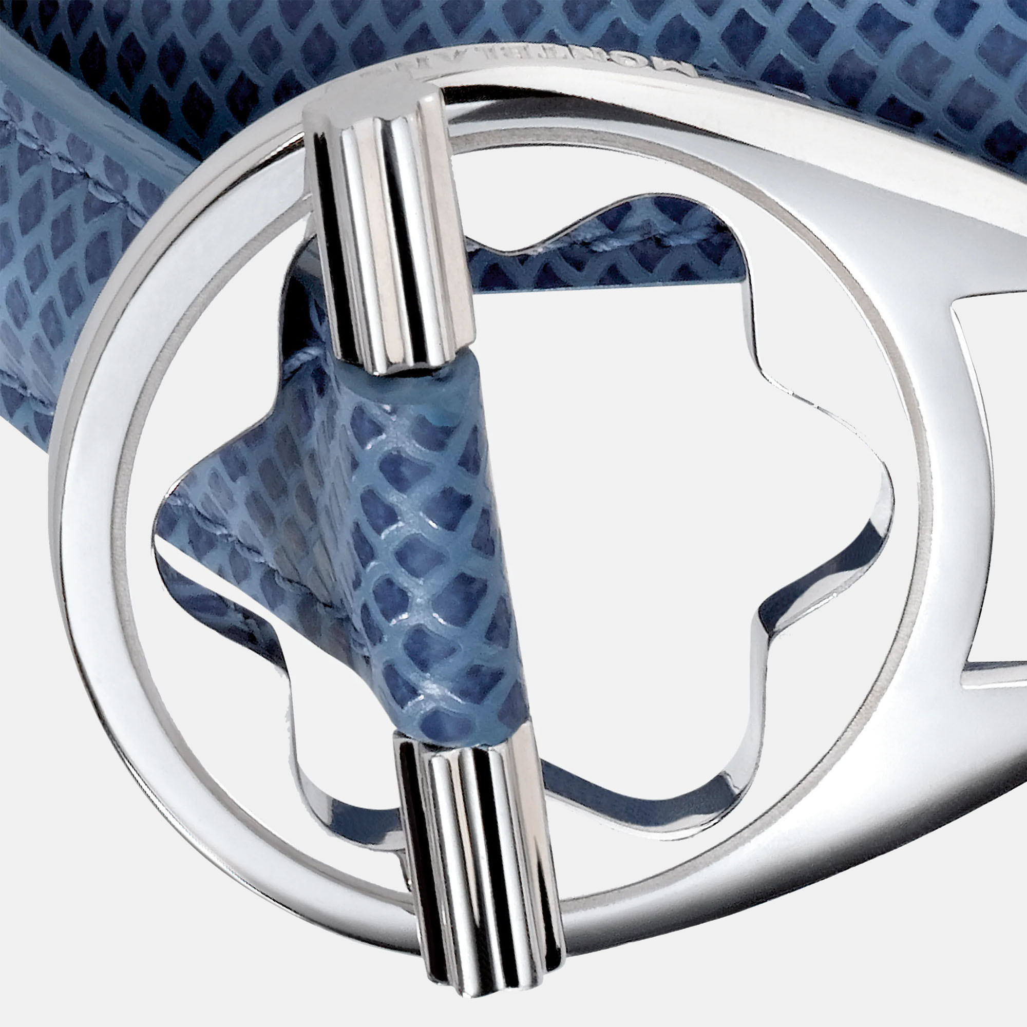

Montblanc Blue Silver, Leather MB38864 Bracelets