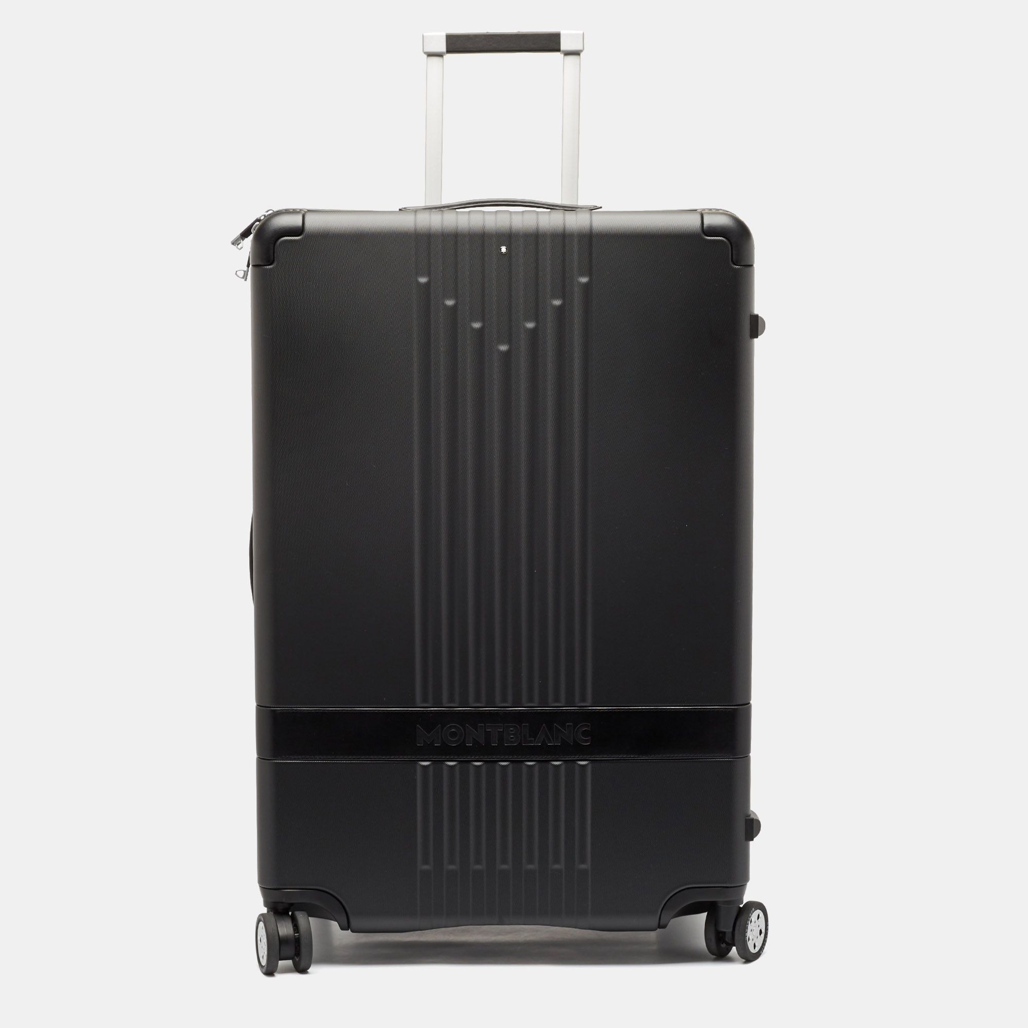 

Montblanc Black Polycarbonate  #MY4810 Hard Trolley Luggage