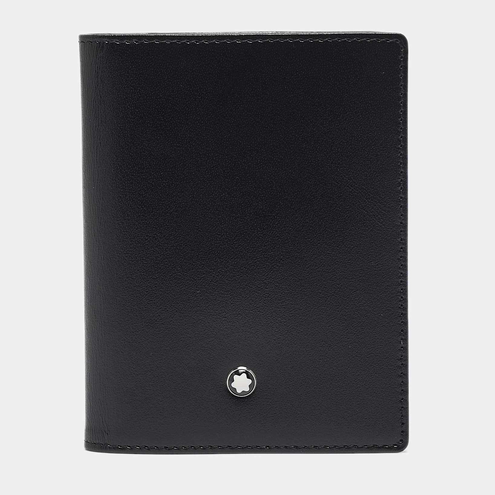 

Montblanc Black Leather Meisterstuck Business Card Holder