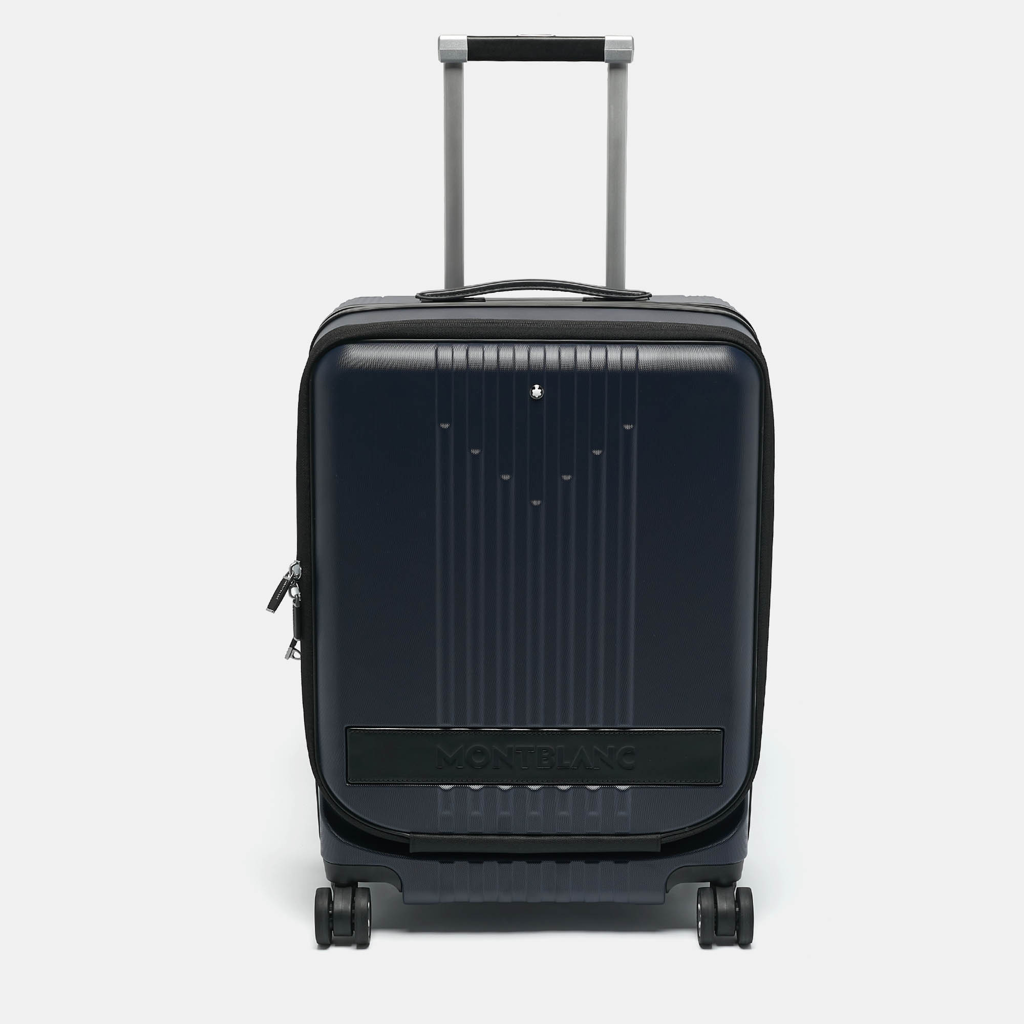 

Montblanc Navy Blue Polycarbonate #MY4810 Front Pocket Cabin Trolley