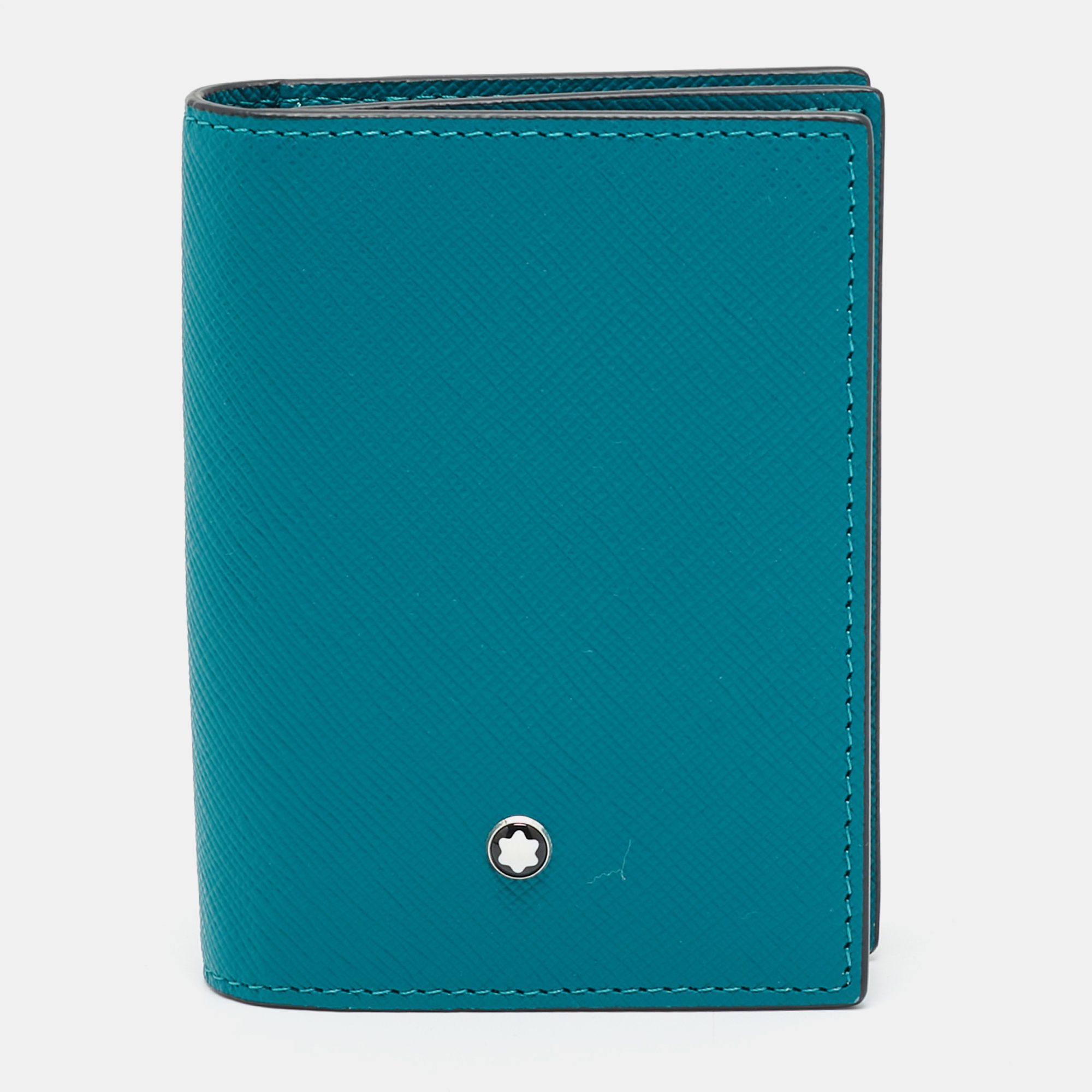 

Montblanc Sartorial Green Leather Business Card Holder