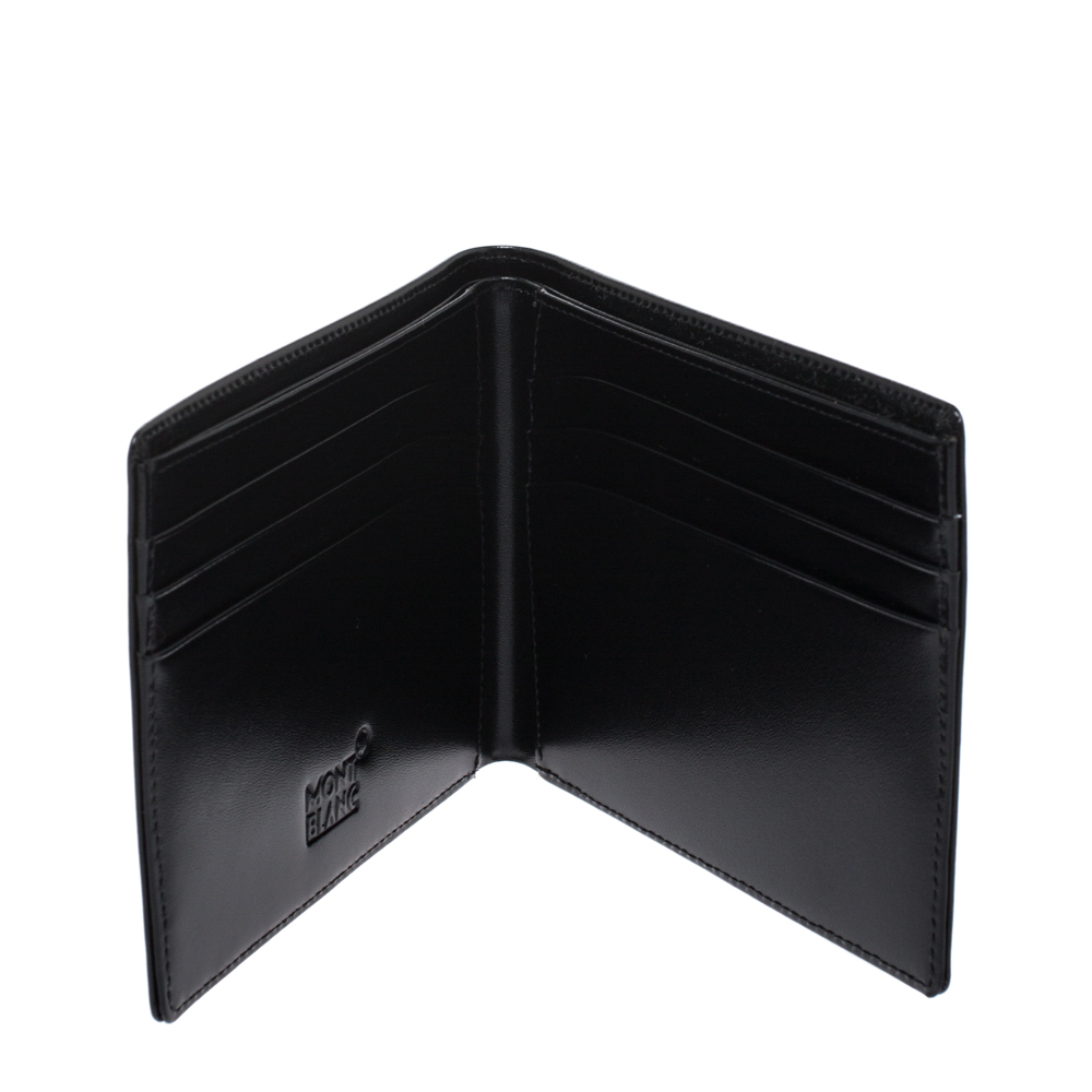 

Montblanc Black Leather Meisterstuck Bifold Wallet