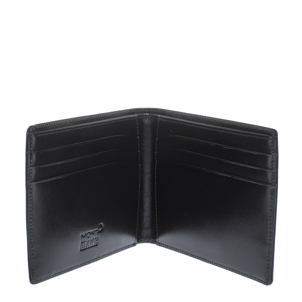 

Montblanc Black Leather Meisterstuck Bifold Wallet