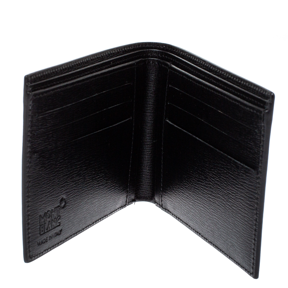 

Montblanc Black Leather Westside Bifold Wallet