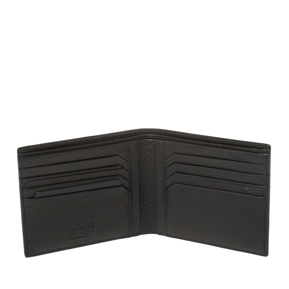 

MontBlanc Black Leather Bifold Wallet