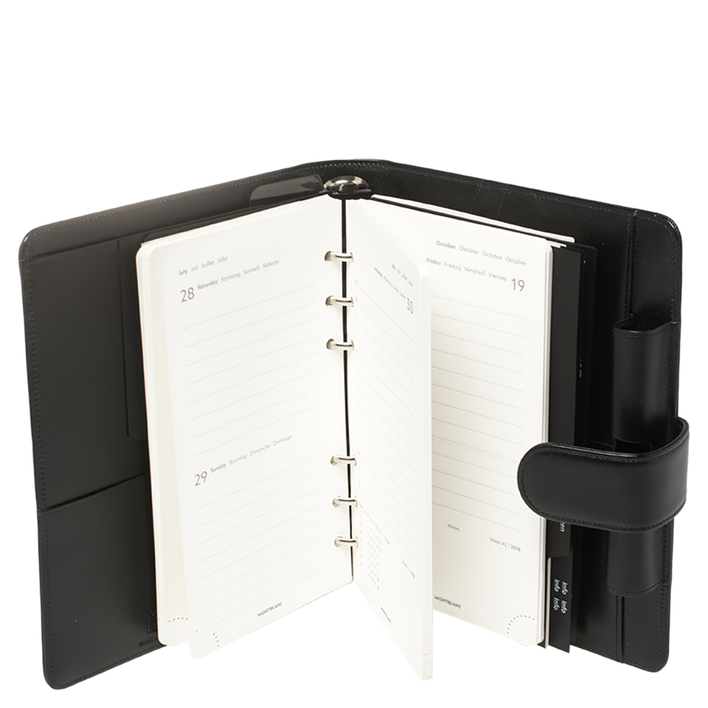 

Montblanc Black Leather Large Meisterstück Organizer