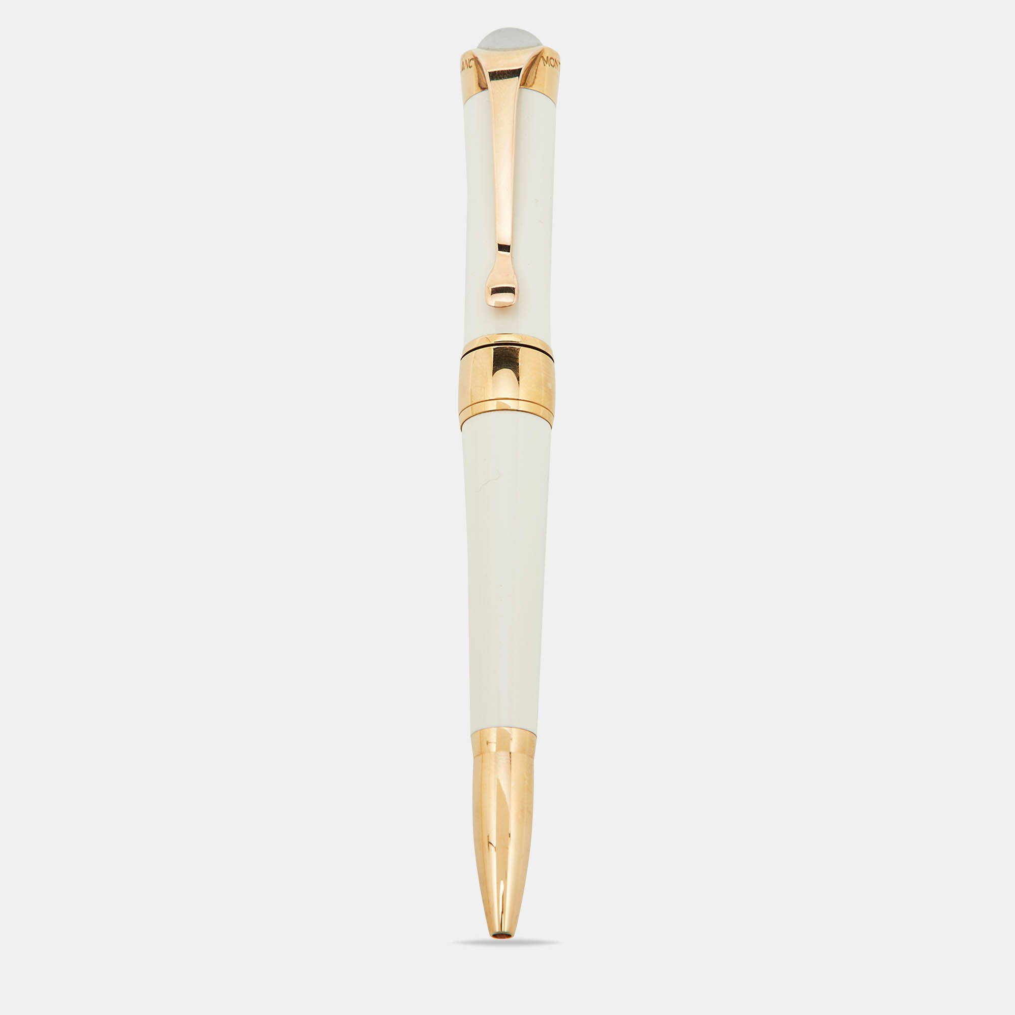 

Montblanc Etoile de Montblanc Diamond Sand Ballpoint Pen, Cream