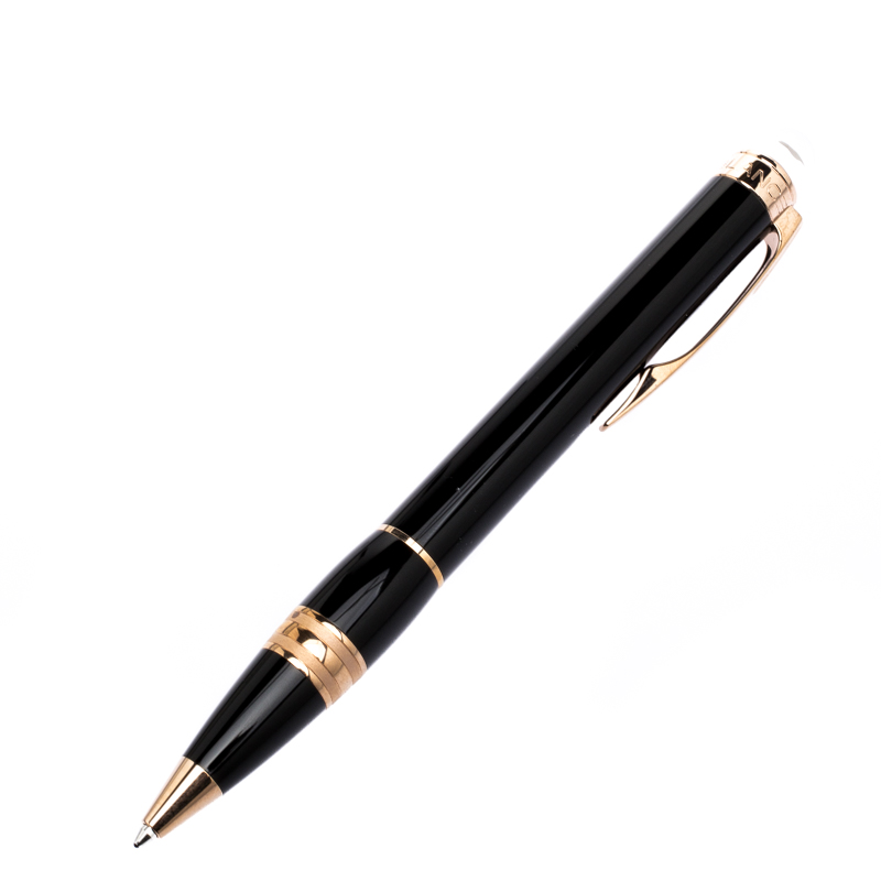 Pre Owned Montblanc StarWalker Rose Gold Plated Resin Ballpoint Pen