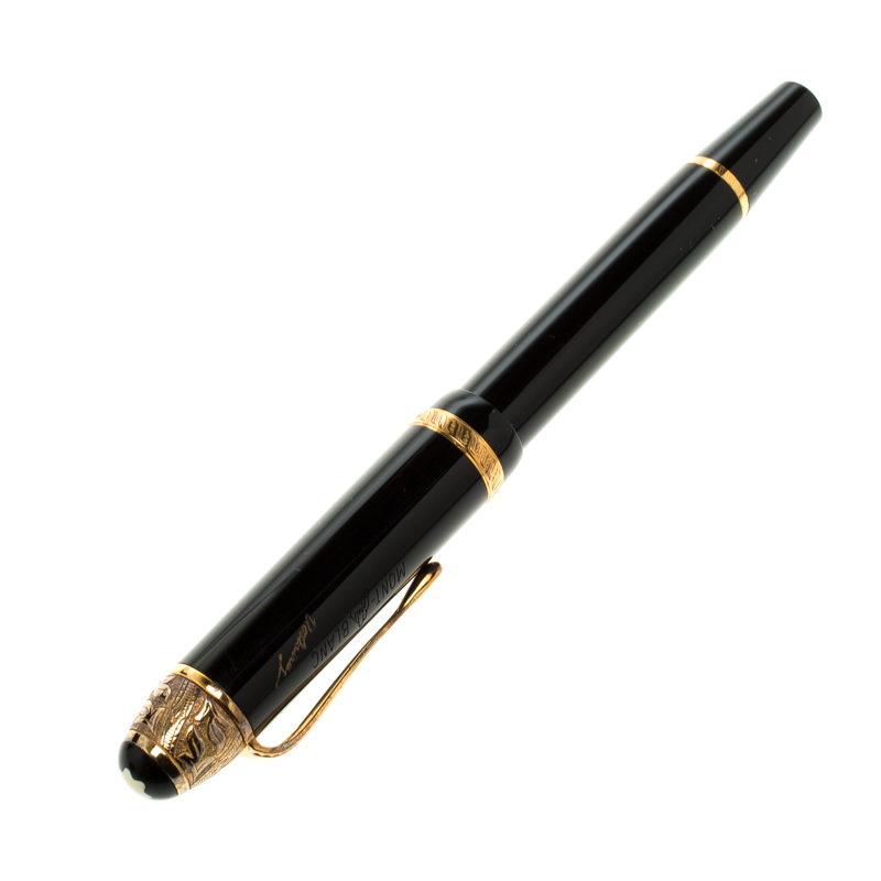 Montblanc The Writers Edition Voltaire Limited Edition 1995 Fountain Pen, 18k Gold Nib