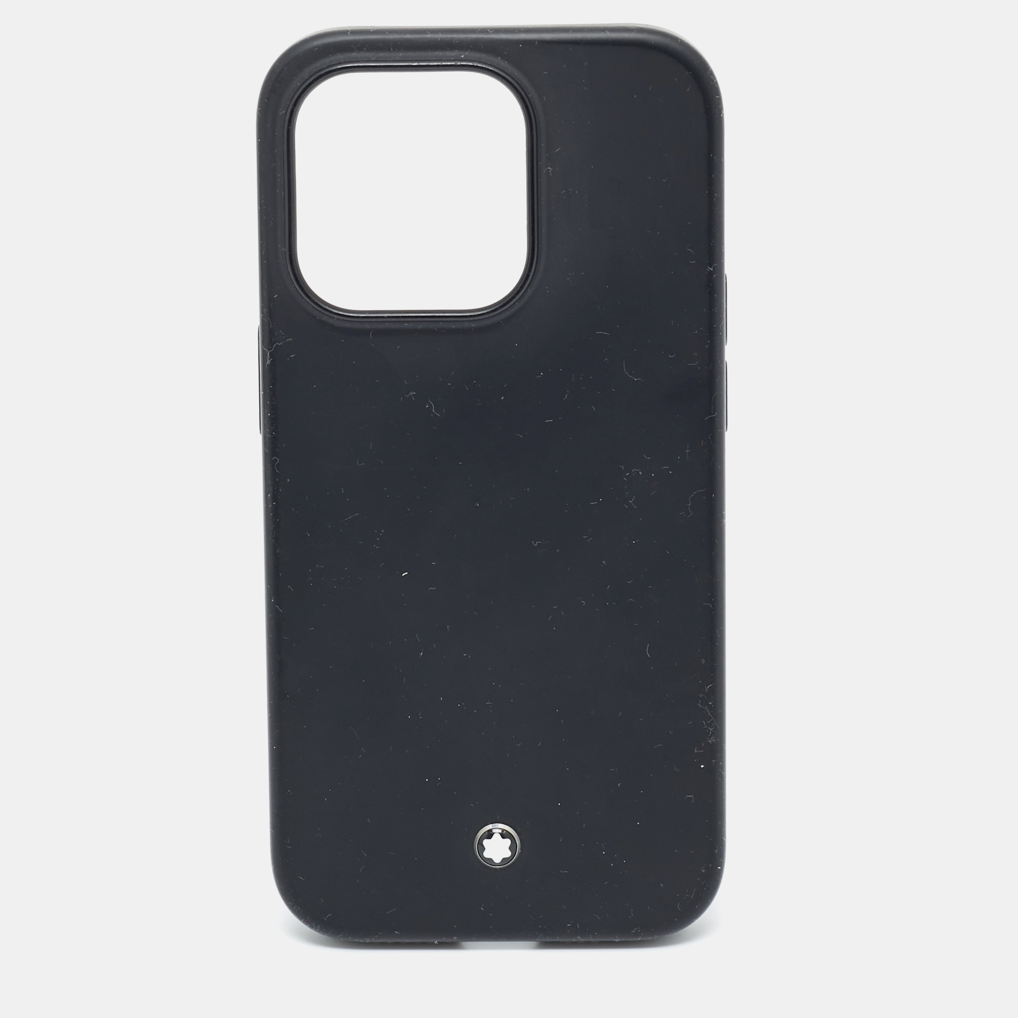 

Montblanc Black Rubber Sartorial iPhone 14 Pro Case