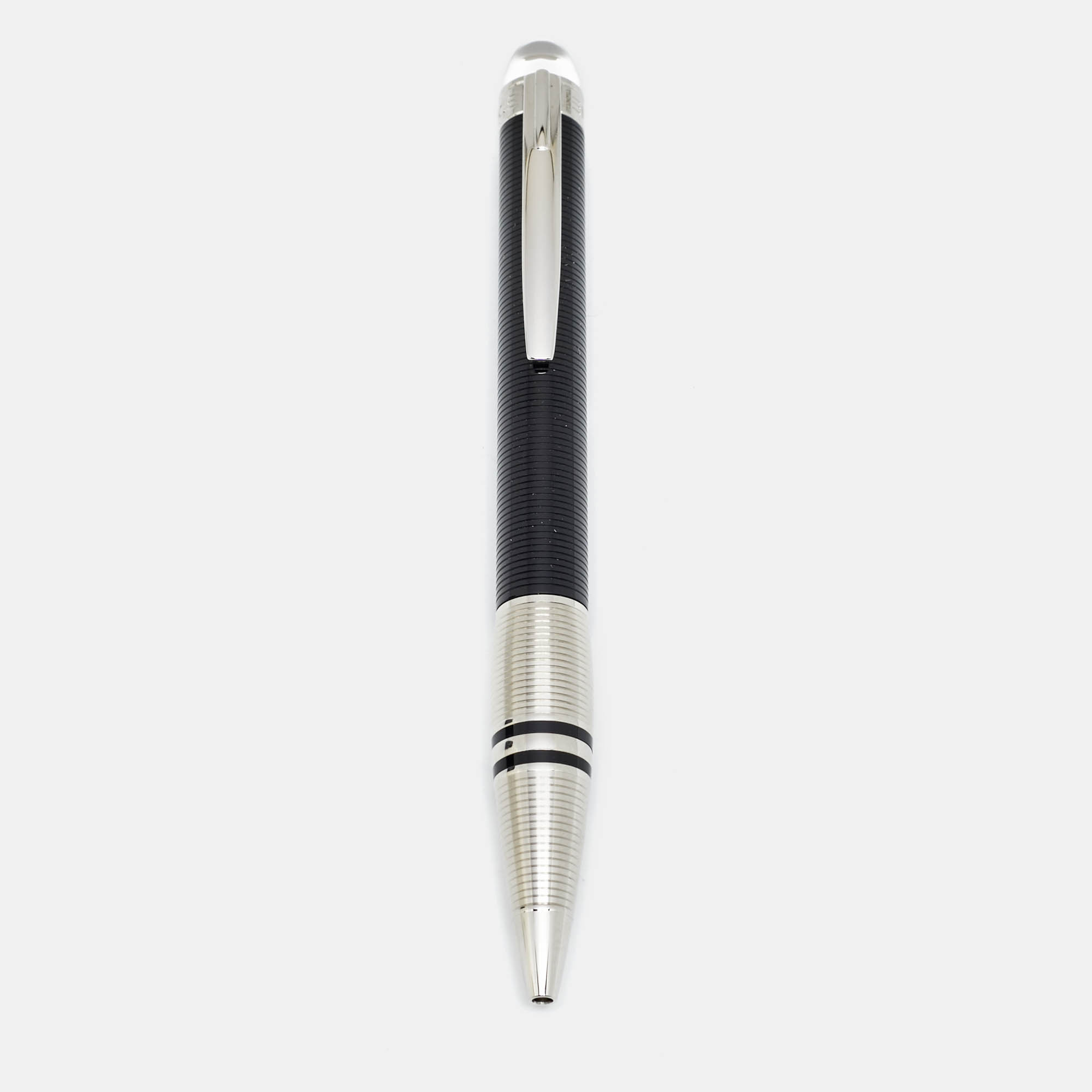 

Montblanc Starwalker Doue Black Resin Silver Tone Ballpoint Pen