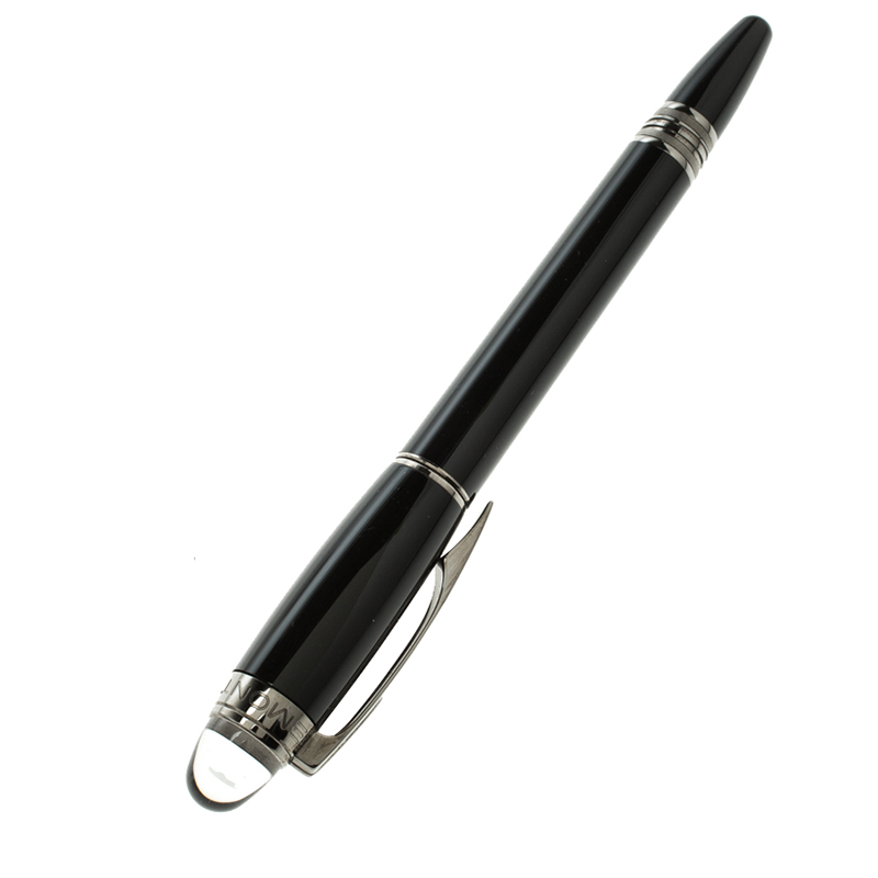 Pre Owned MontBlanc Black Resin StarWalker Rollerball Pen