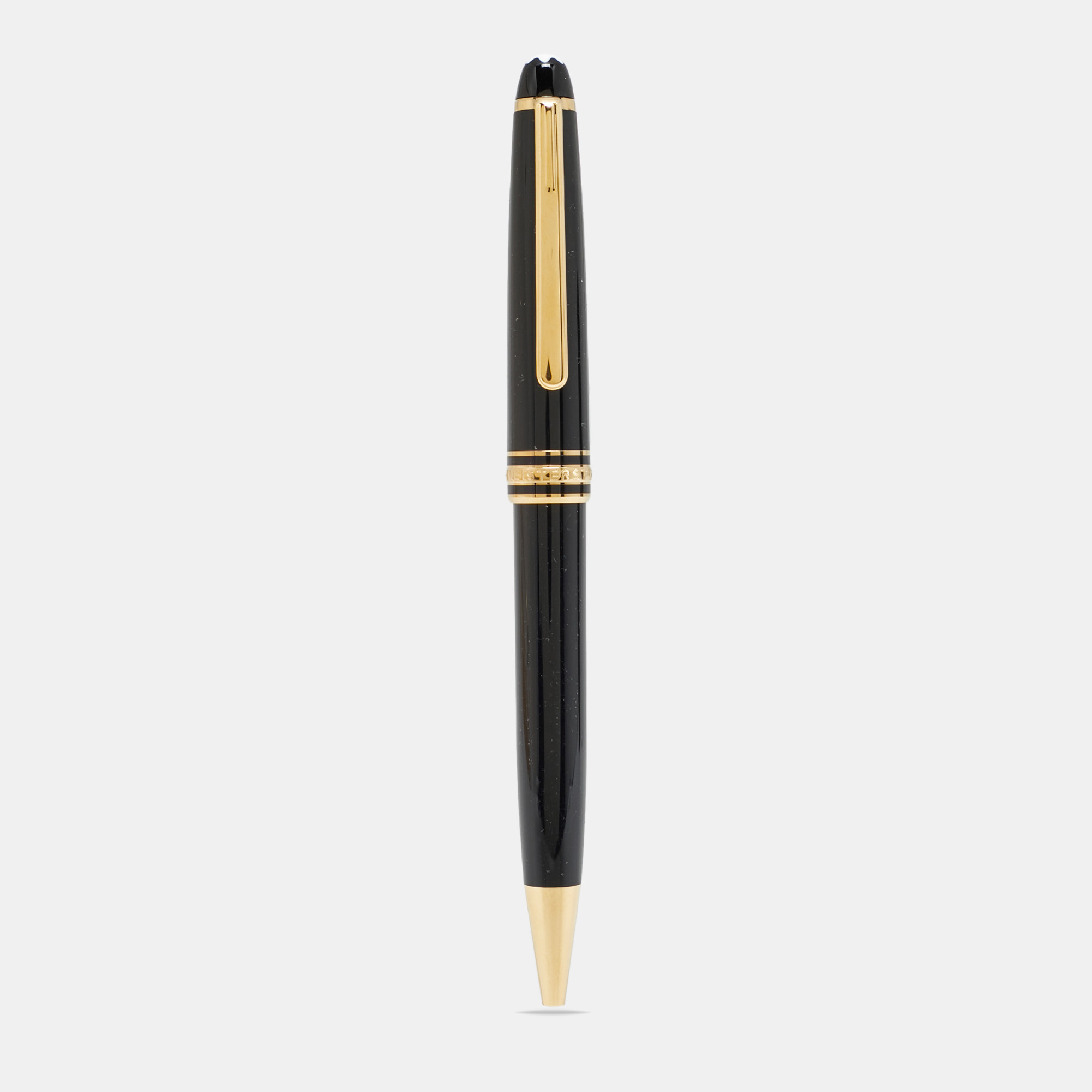 

Montblanc Meisterstück Resin Gold Tone Ballpoint Pen