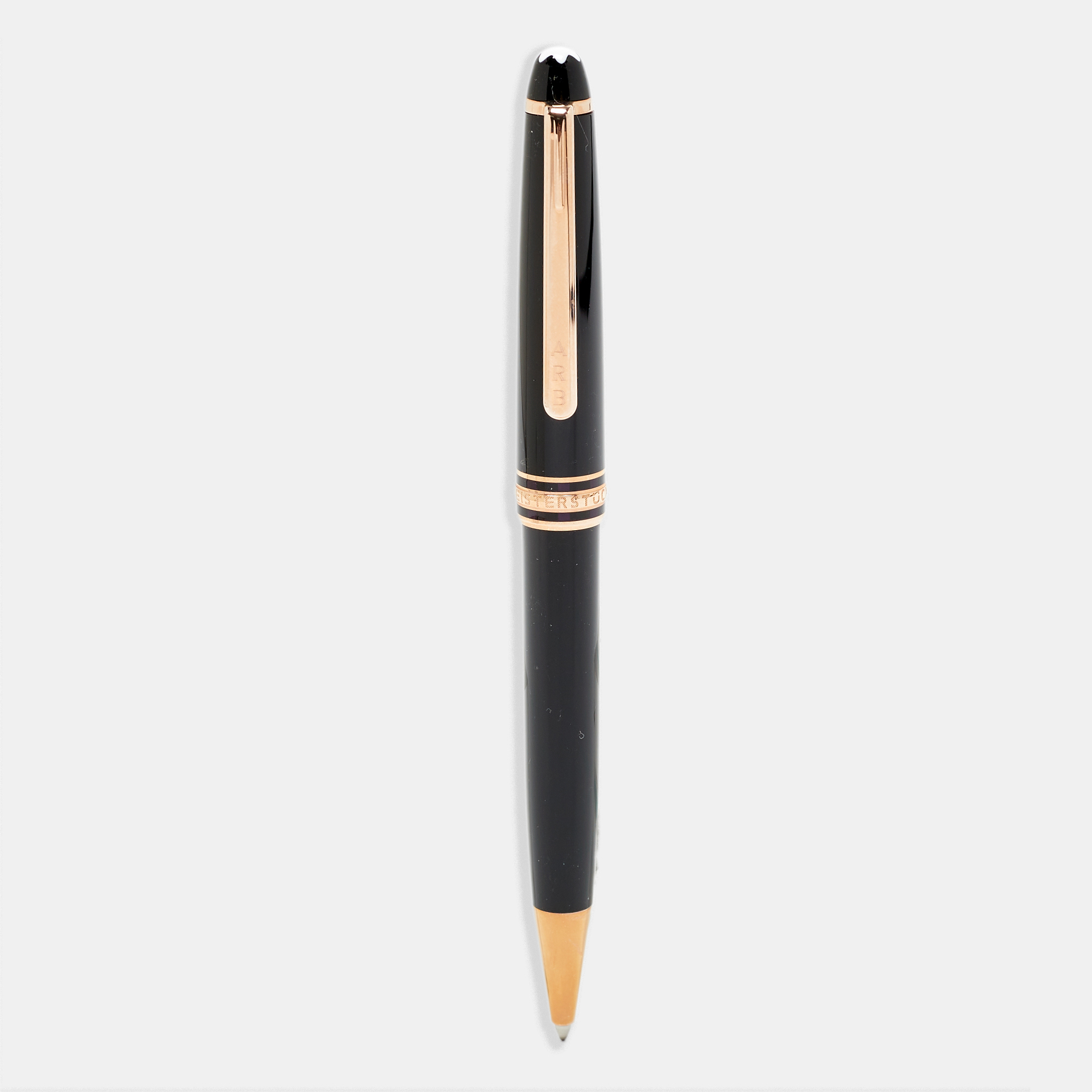 

Montblanc Meisterstück Resin Rose Gold Plated Ballpoint Pen