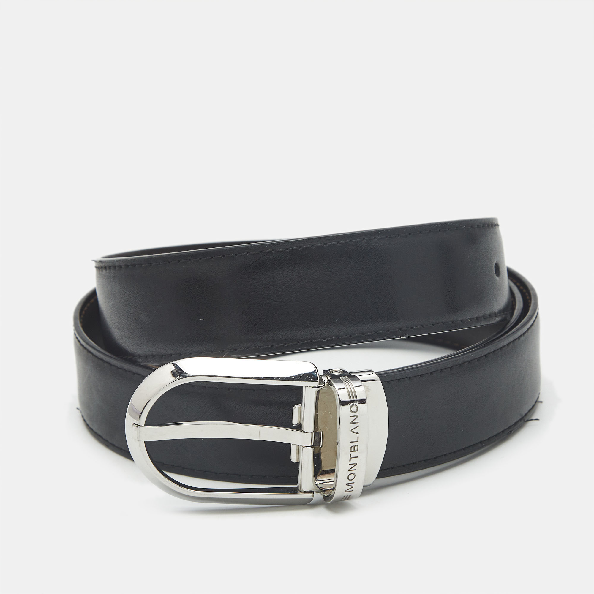 

Montblanc  Reversible Buckle Belt Black/Brown Leather