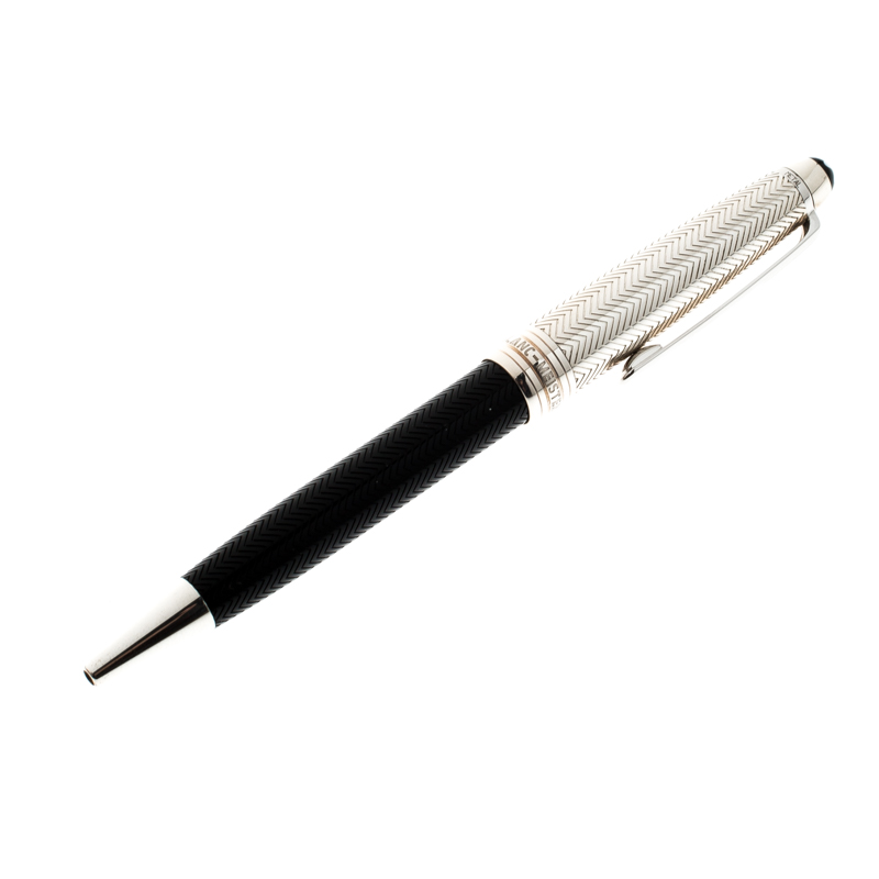 montblanc sterling silver ballpoint pen