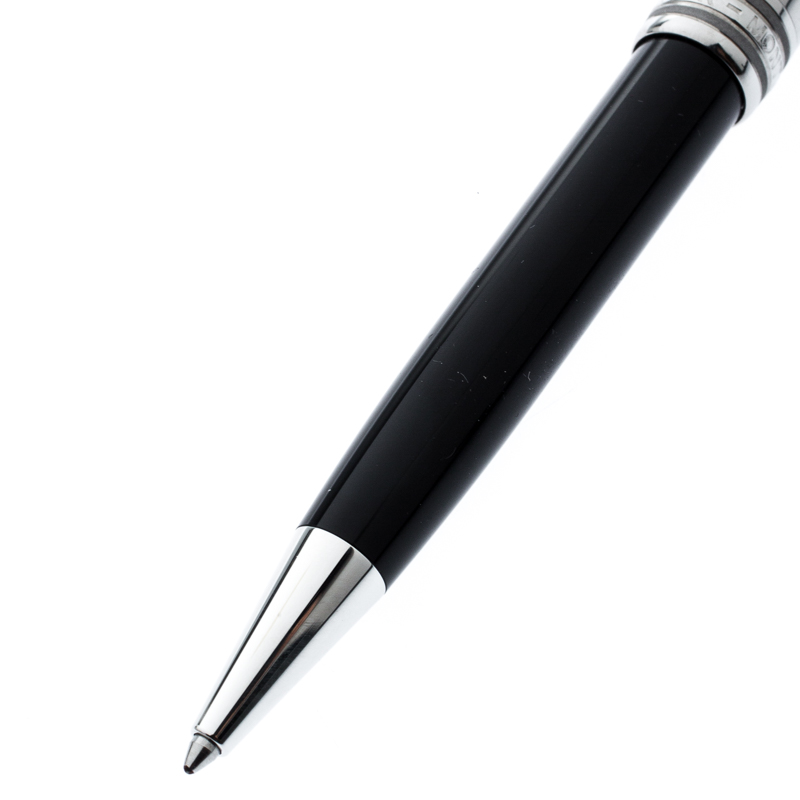 Montblanc Meisterstück Emirates Airline Foundation Black Resin Platinum