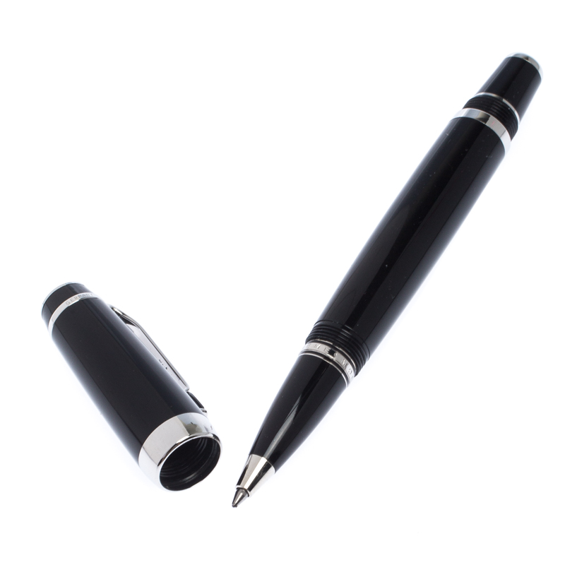 Pre Owned Montblanc Black Boheme Rollerball Pen