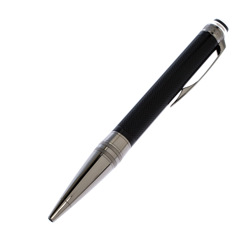 montblanc pix black ballpoint