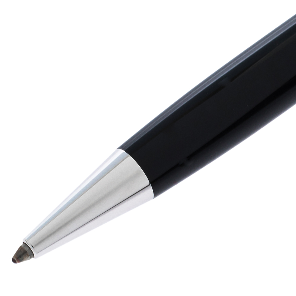 

Montblanc Meisterstuck Solitaire Doue Black Resin Silver Tone Ballpoint Pen