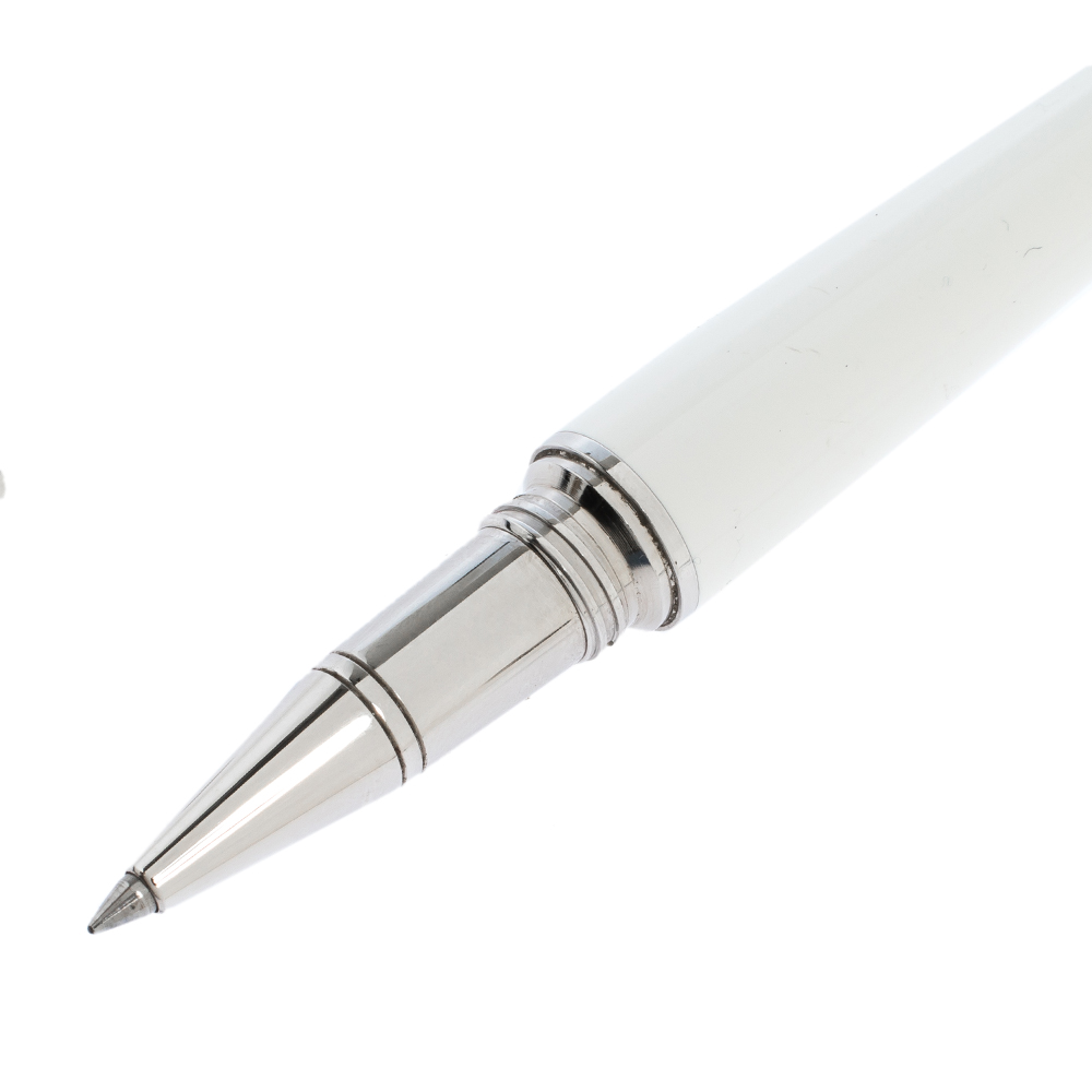 

Montblanc Bonheur Boyfriend Bi-color Resin Rollerball Pen, White