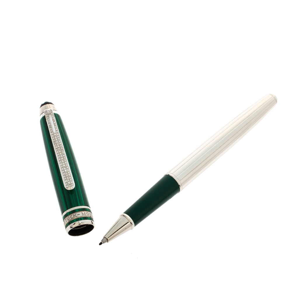 green montblanc pen