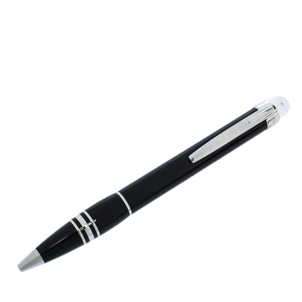 Pre Owned Montblanc Black Soulmakers for 100 Years StarWalker Ballpoint Pen