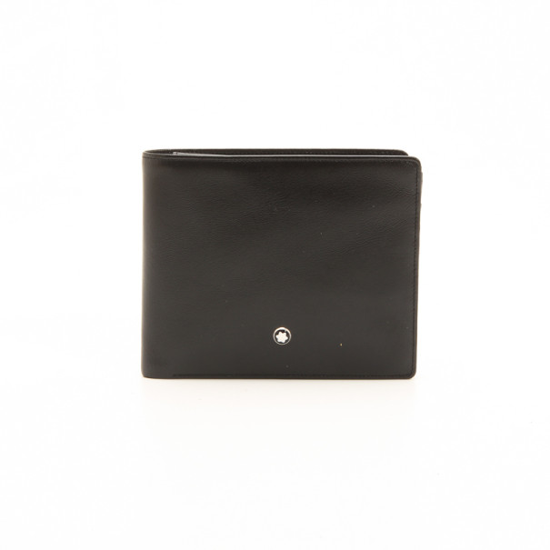 MontBlanc Black Leather Meisterstuck Wallet 