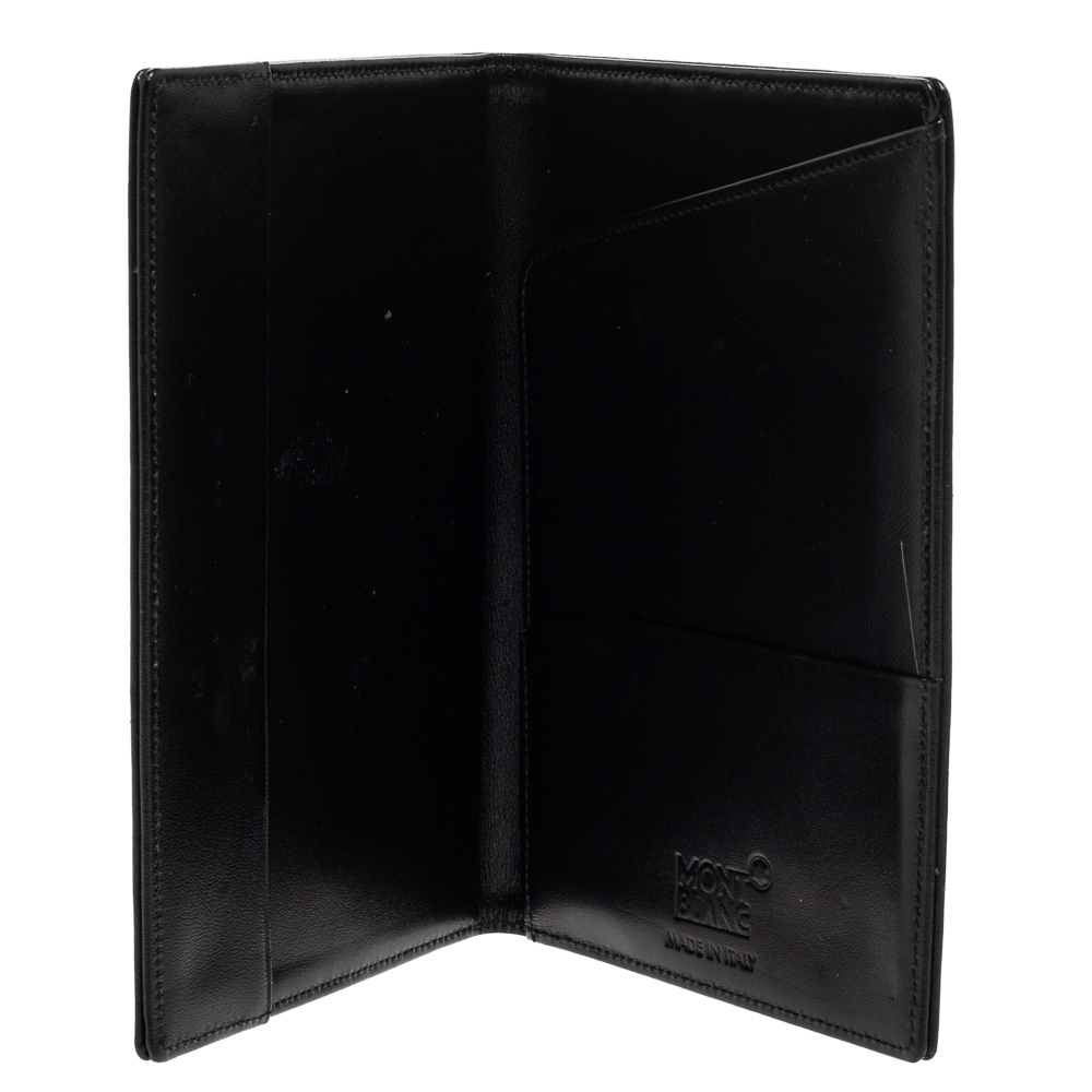 

Montblanc Black Leather Meisterstuck Passport Holder