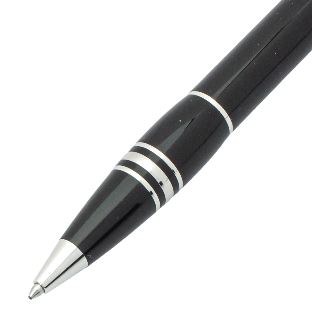 

Montblanc StarWalker Black Resin Silver Tone Ballpoint Pen