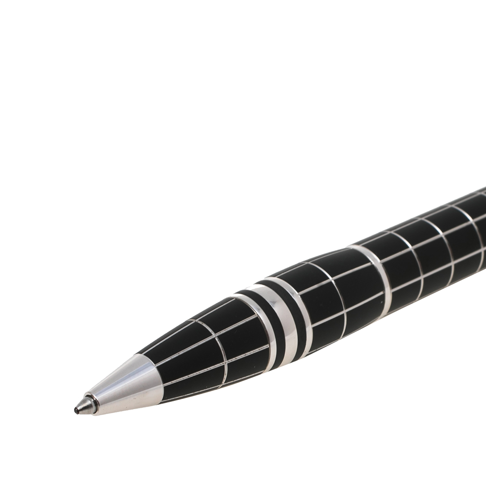 

Montblanc Starwalker Black Rubber Grid Silver Tone Rollerball Pen