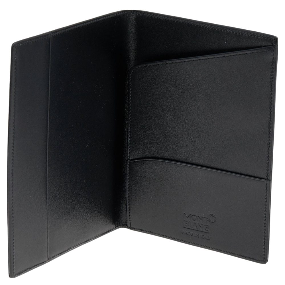 

Montblanc Black Leather Passport Holder