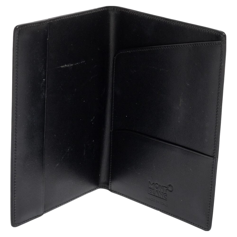 

Montblanc Black Leather Meisterstück Passport Holder