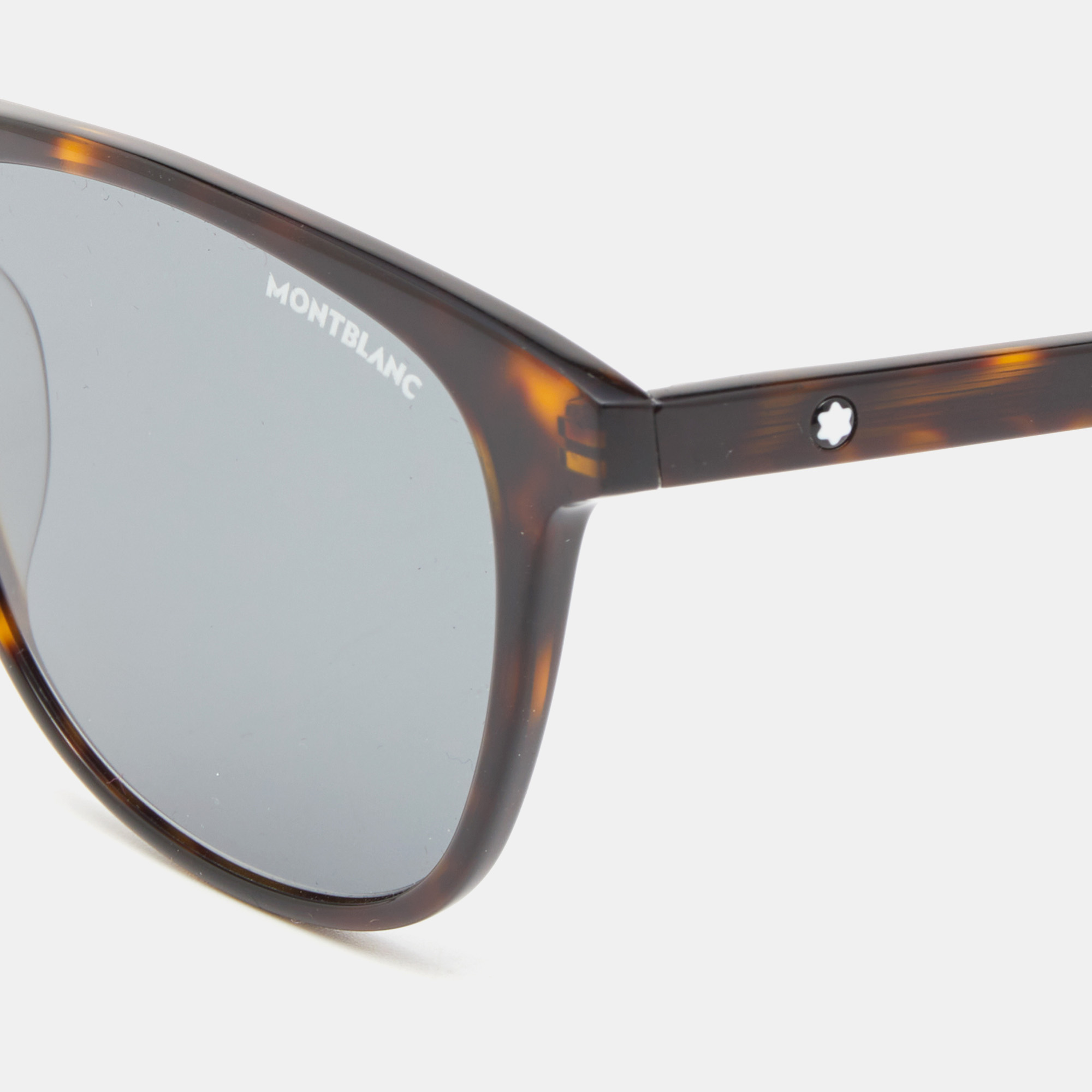 

Montblanc Havana/ Grey MB0150S Wayfarer Sunglasses