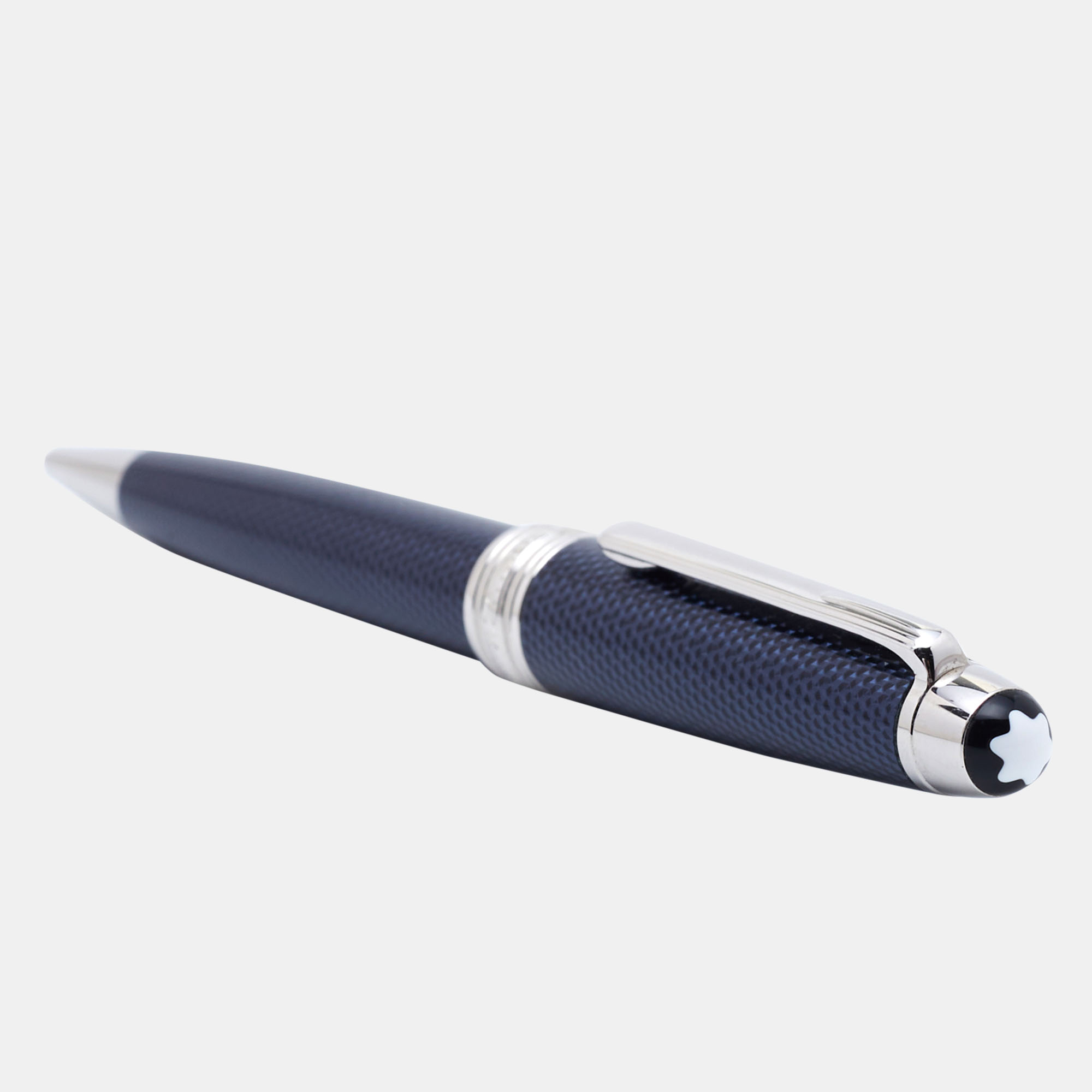 

Montblanc Meisterstuck Blue Hour Solitaire Midsize Blue Lacquer Platinum Coated Ballpoint Pen