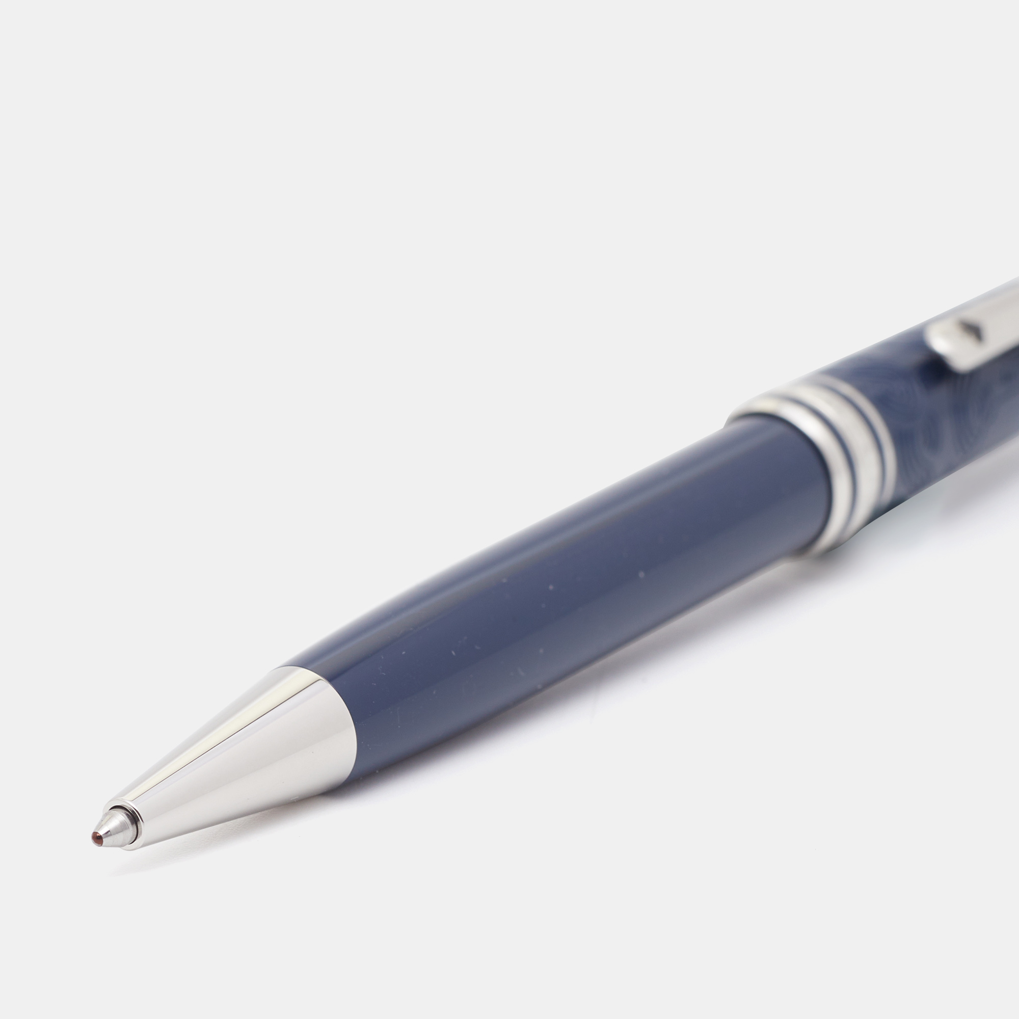 

Montblanc Blue Meisterstuck Around The World In 80 Days Classique Ballpoint Pen