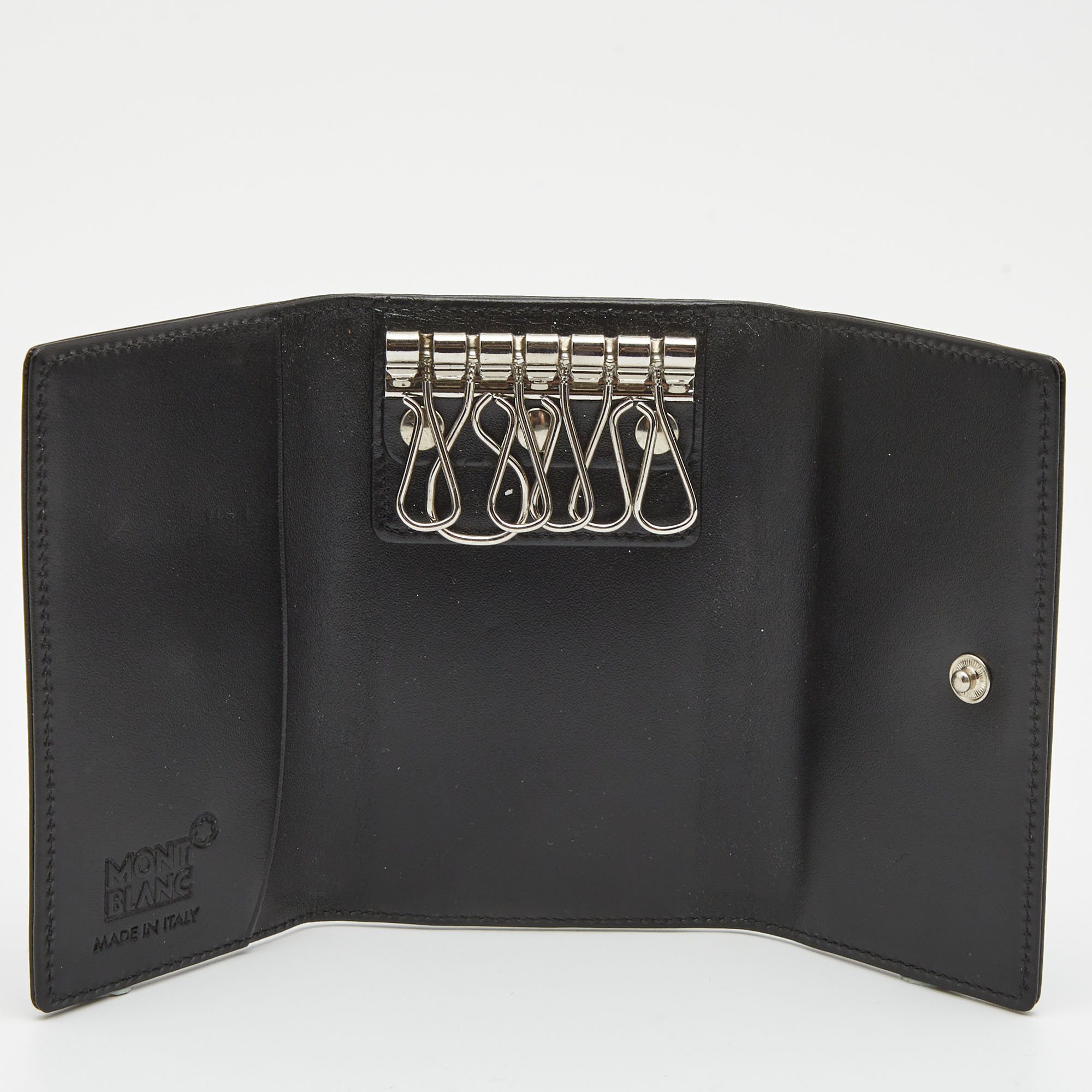 

Montblanc Black Leather Meisterstück 6 Case Key Holder