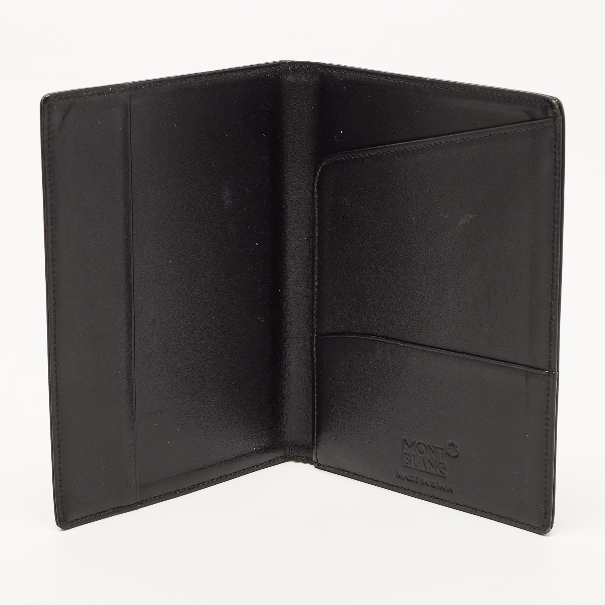 

Montblanc Black Leather Meisterstück Passport Holder