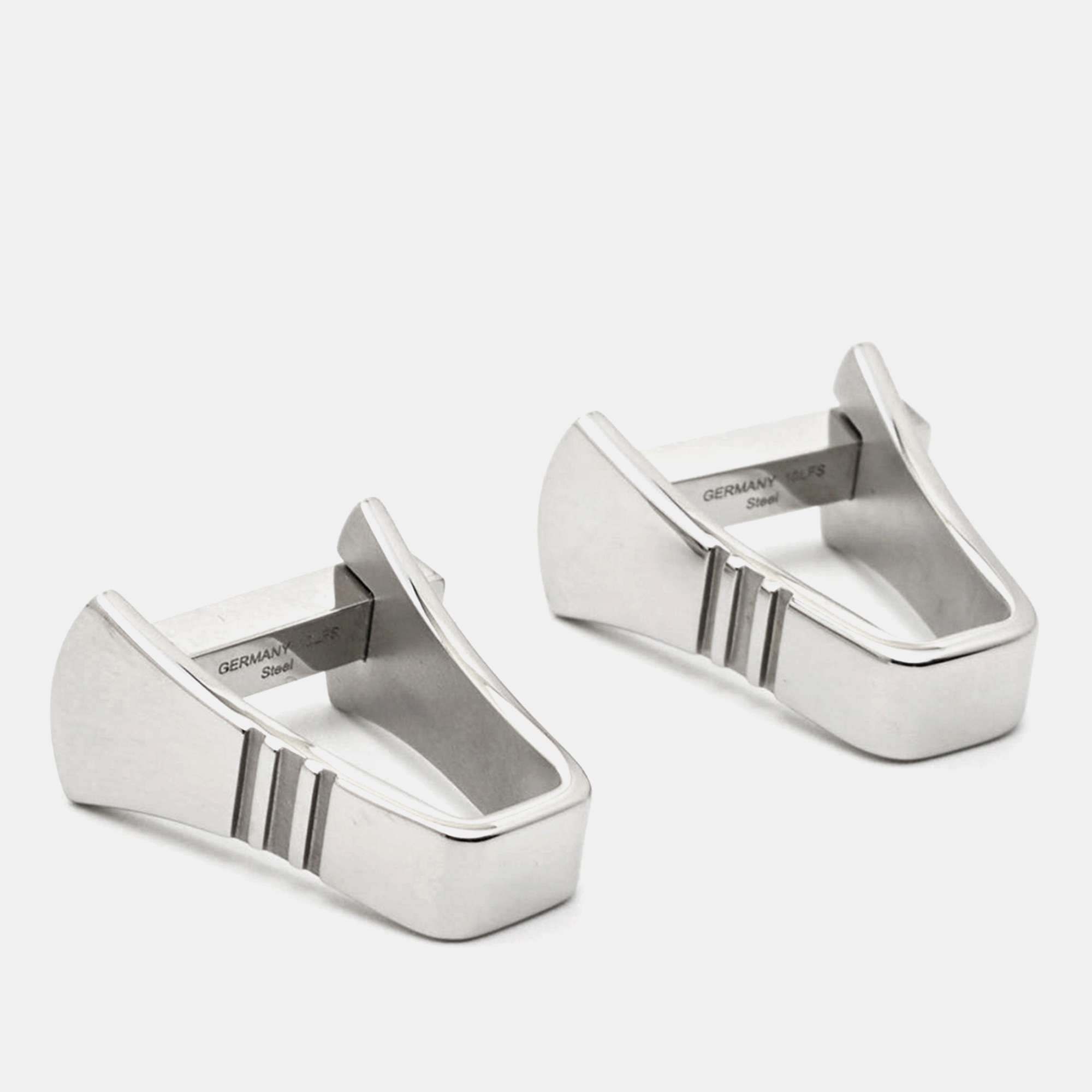 Pre-owned Montblanc Sartorial Silver Tone Cufflinks