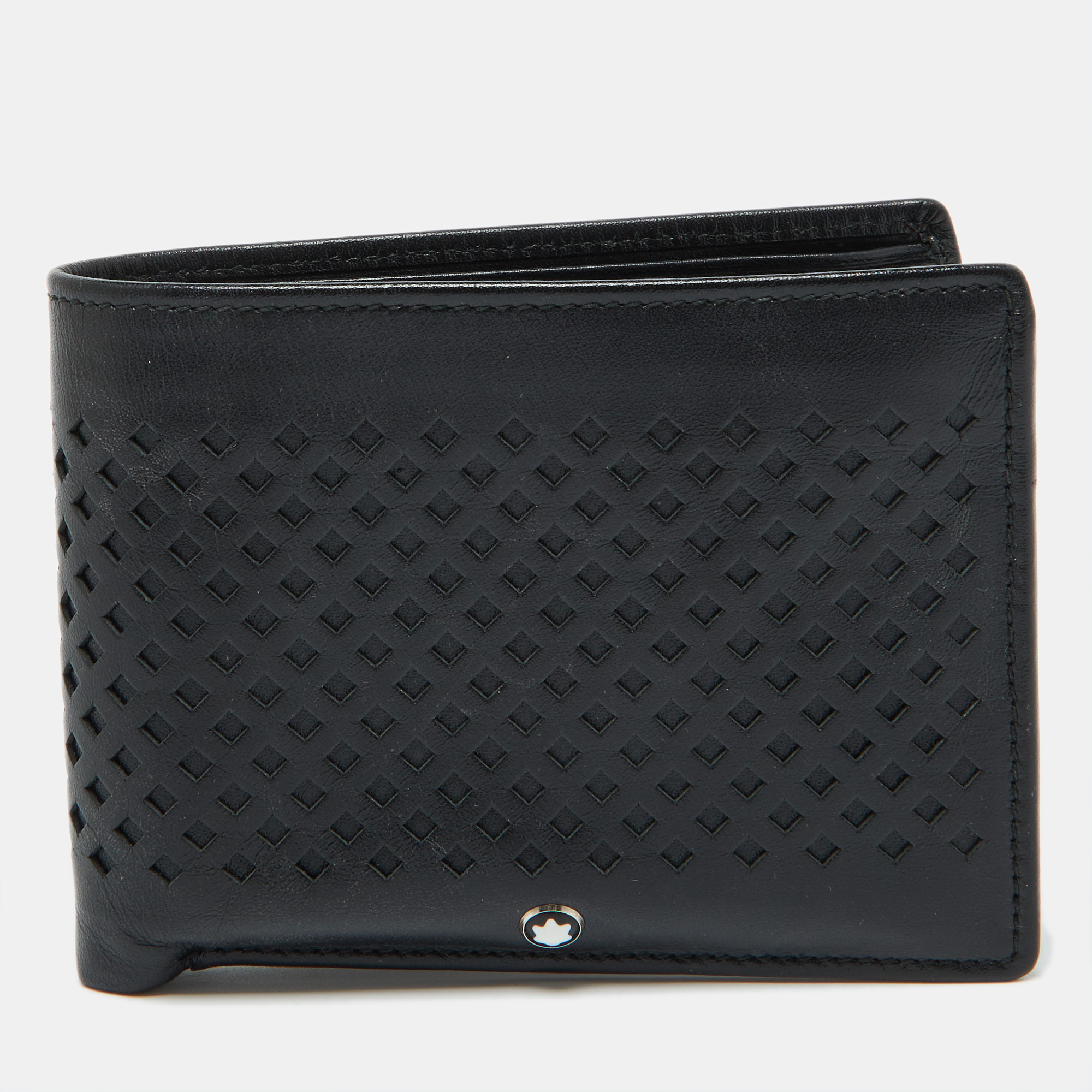 

Montblanc Black Leather Meisterstuck Bifold Wallet